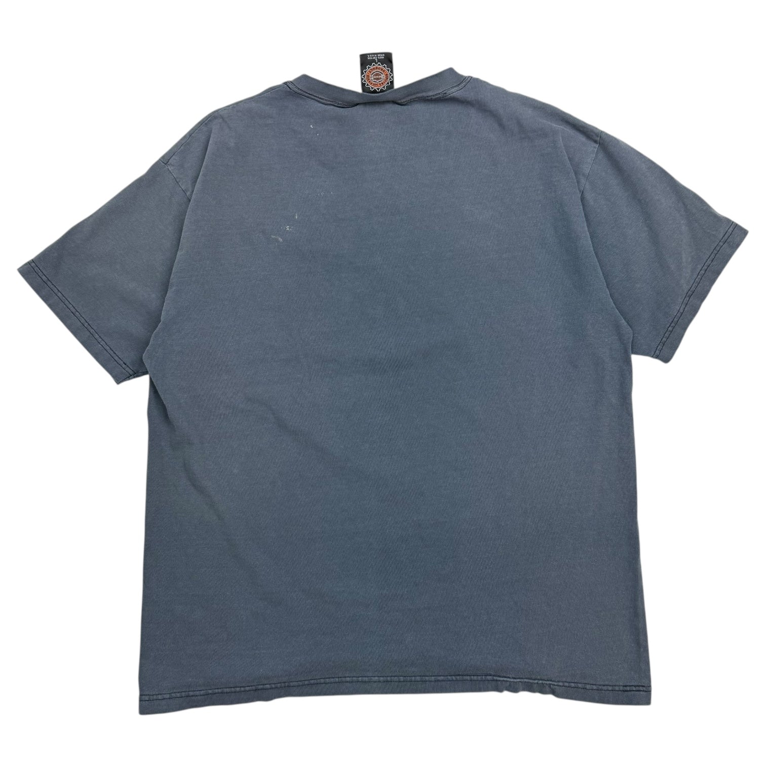 Harley Davidson Engine Tee Faded Blue
