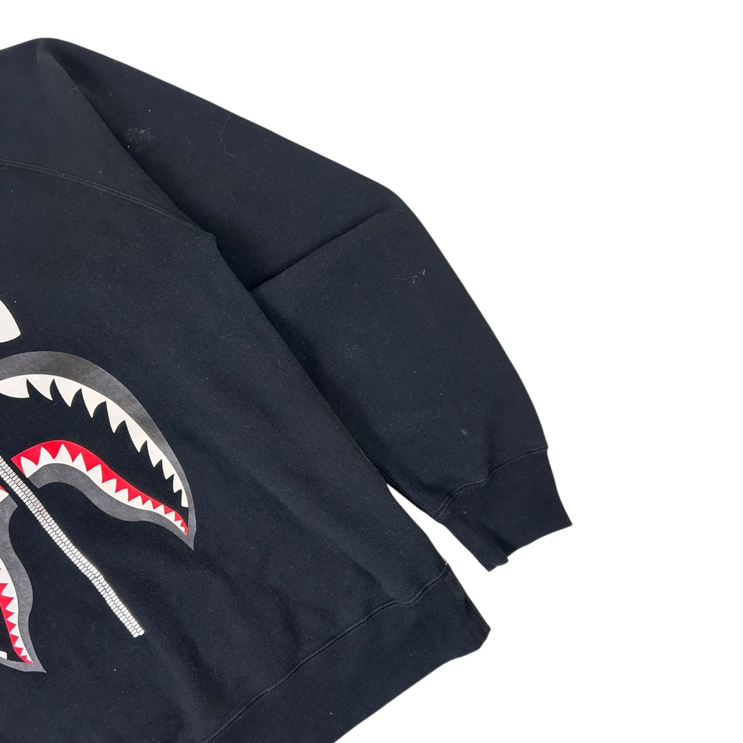 Bape WGM Shark Crewneck Black