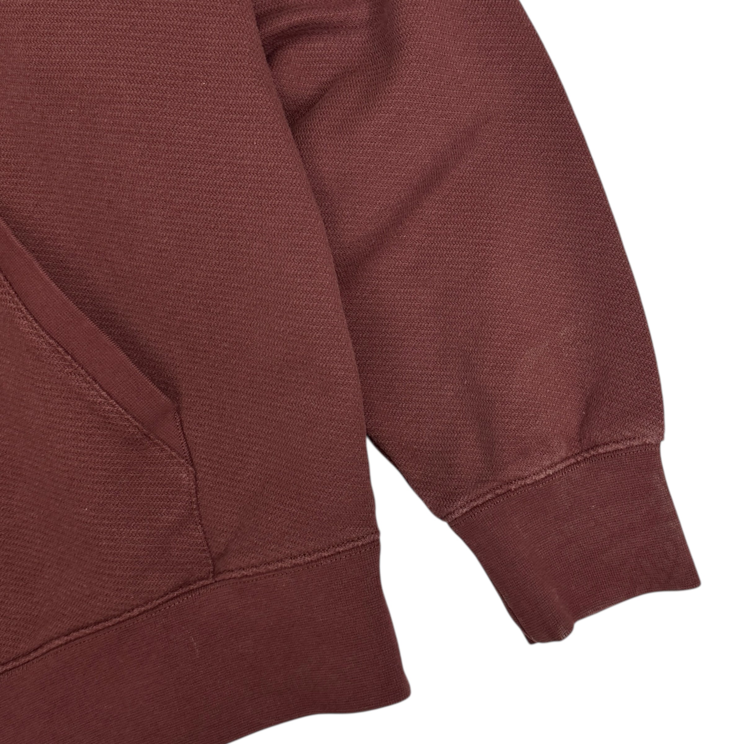 Jacquemus Print Logo Spiral Hoodie Brown