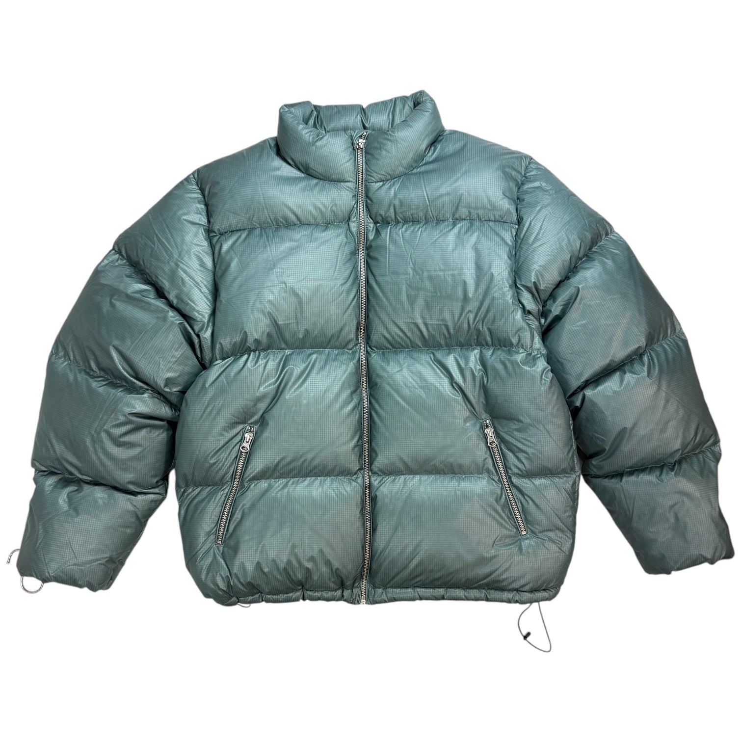 Stussy Down Puffer Parachute Ripstop Jacket Powder Blue