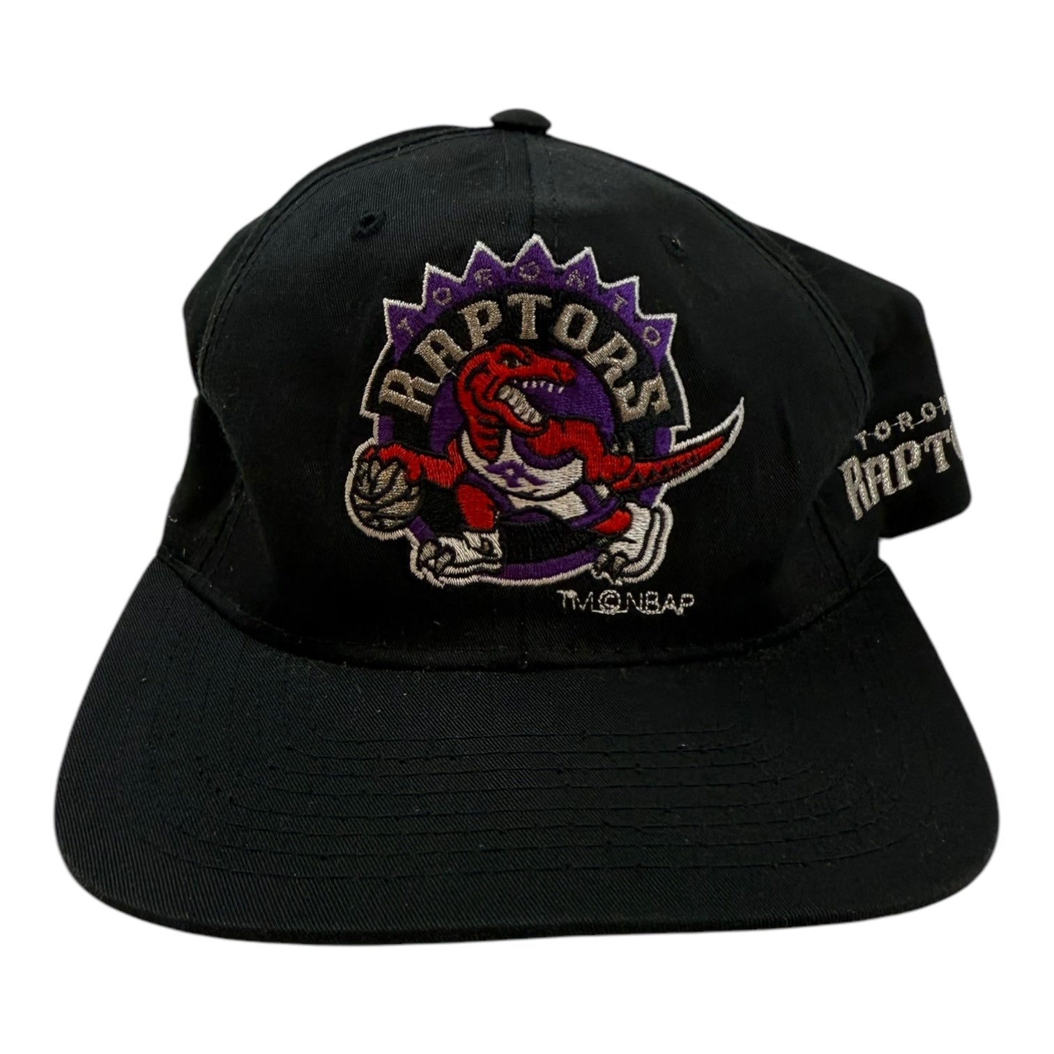 Vintage Toronto Raptors Snapback Black