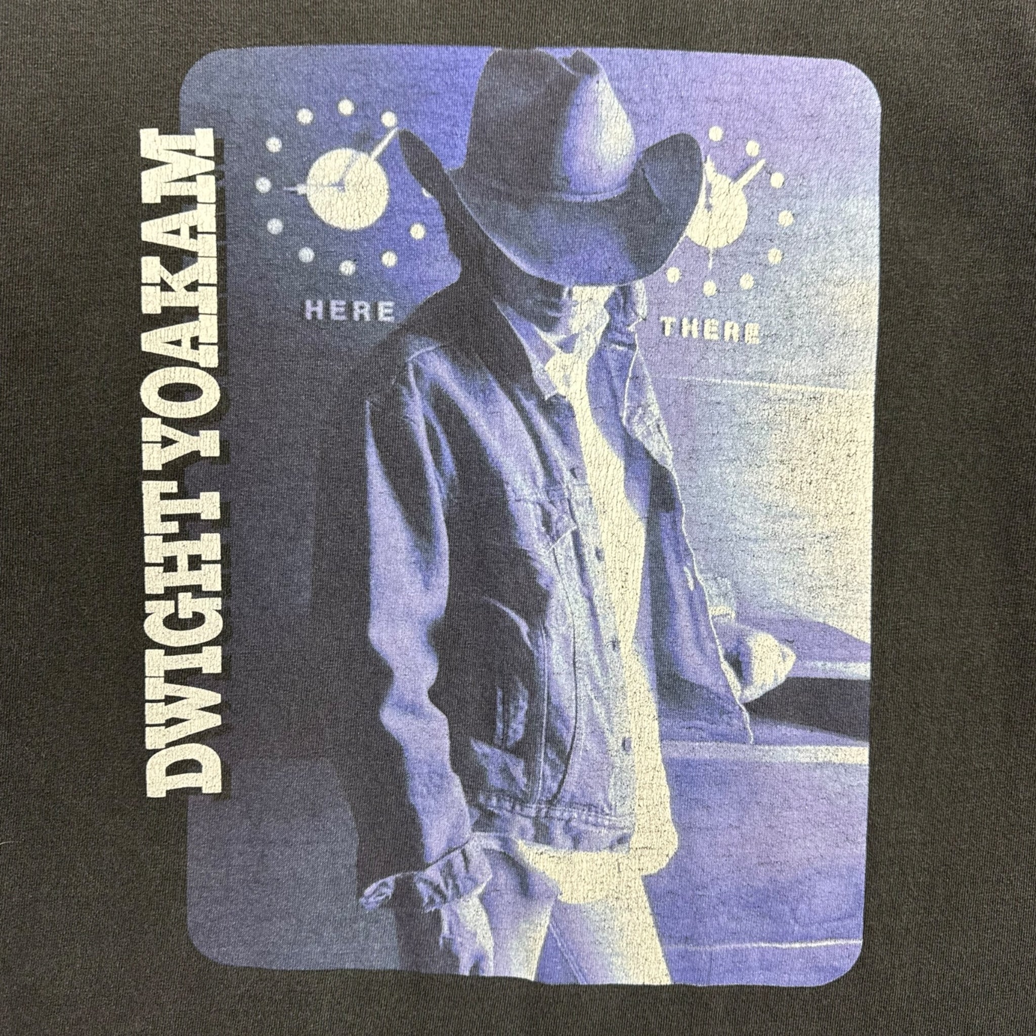 Vintage Dwight Yoakam Tour Tee Black