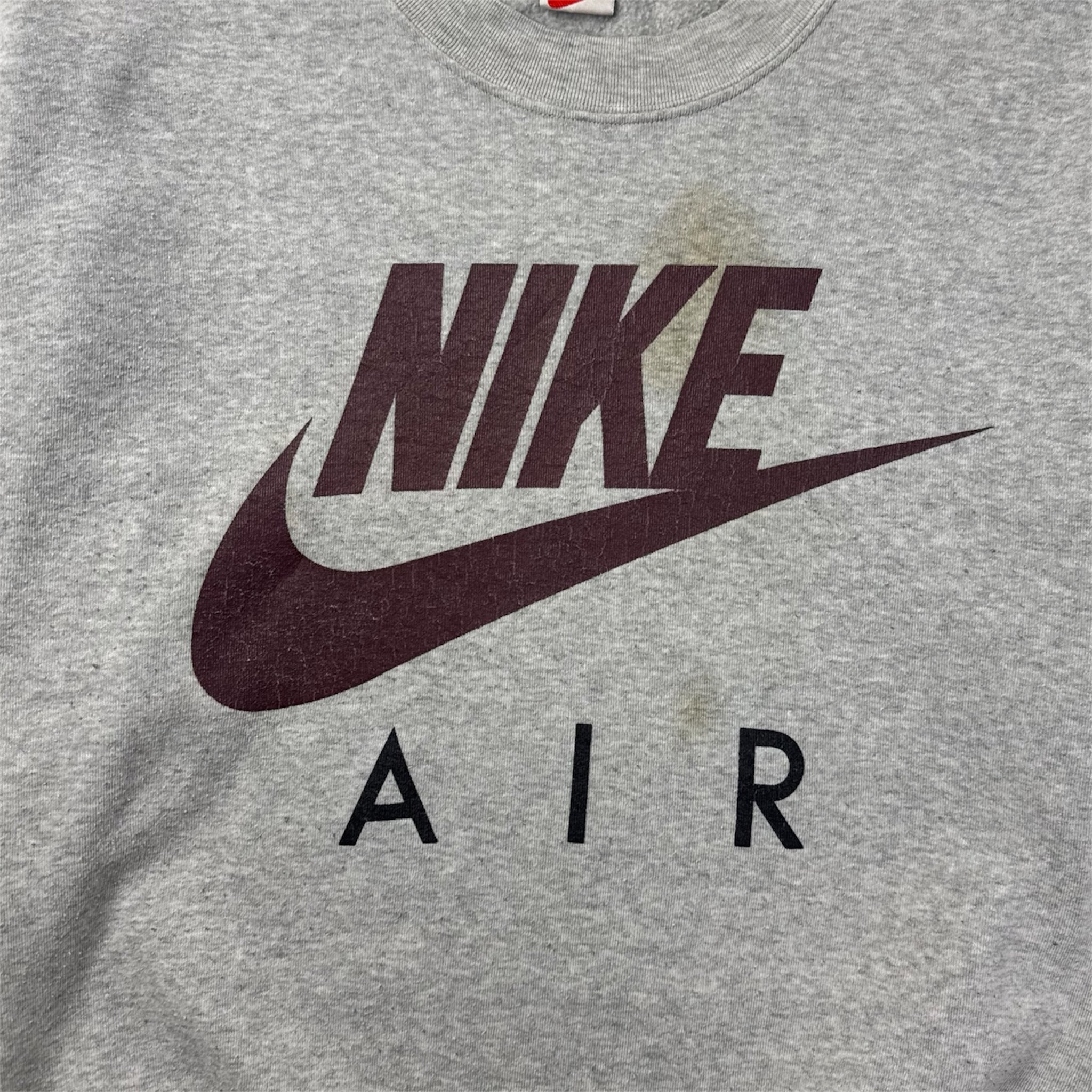Vintage 90s Nike Air Crewneck Heather Grey