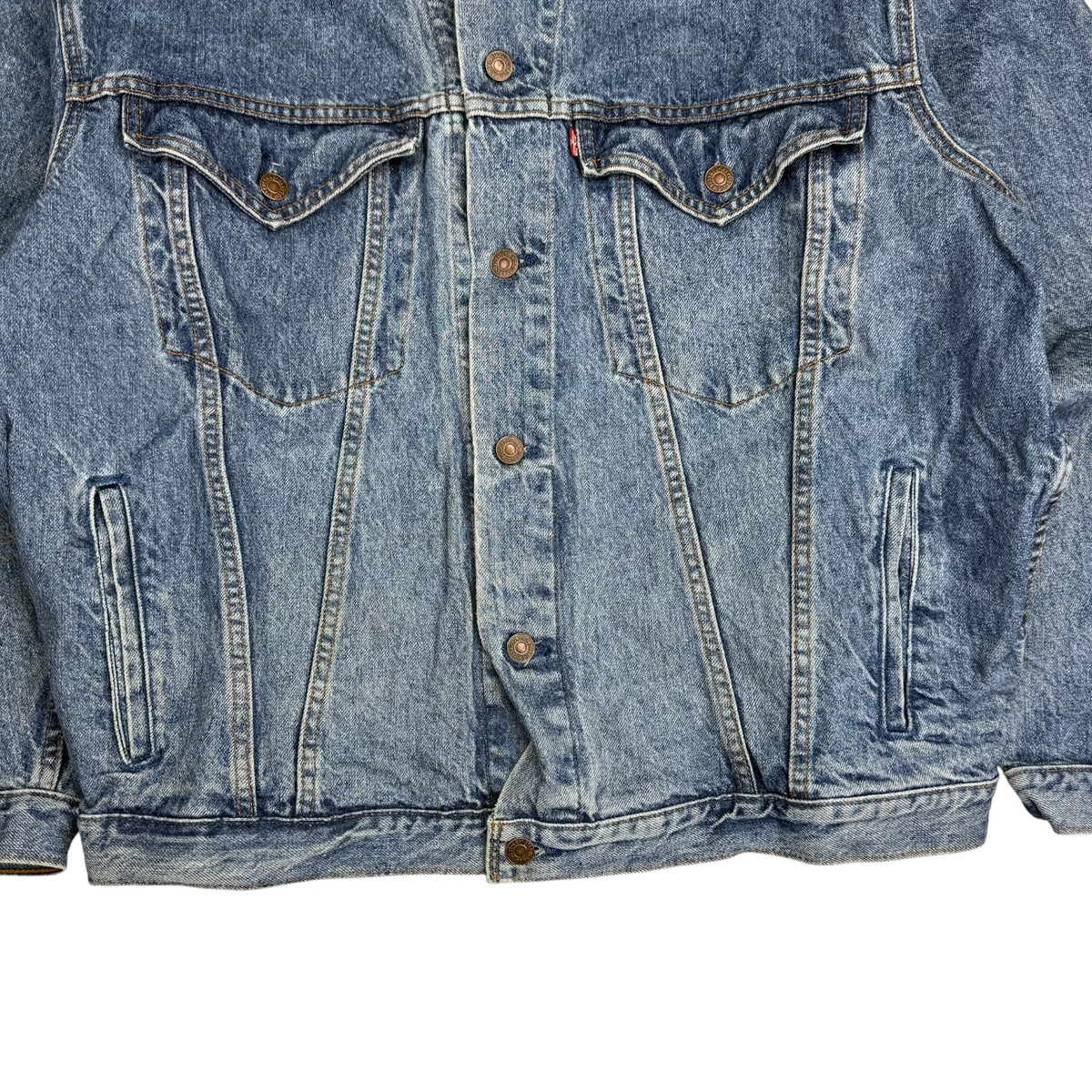 Vintage Levi’s Denim Button Up Jacket Dark Wash