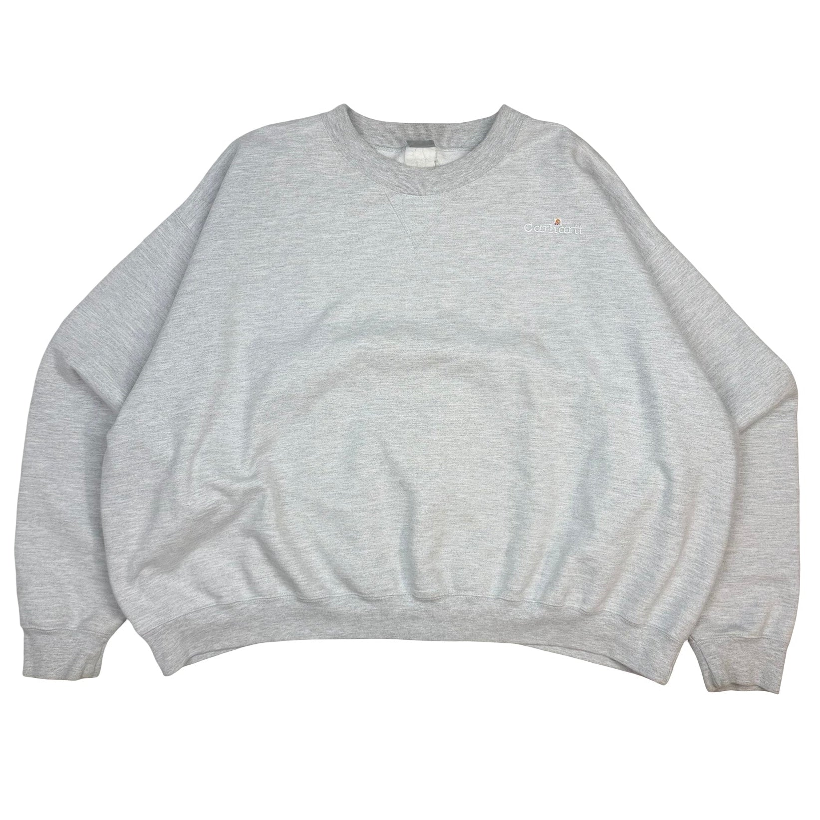 Vintage Carhartt Embroidered Crewneck Heather Grey
