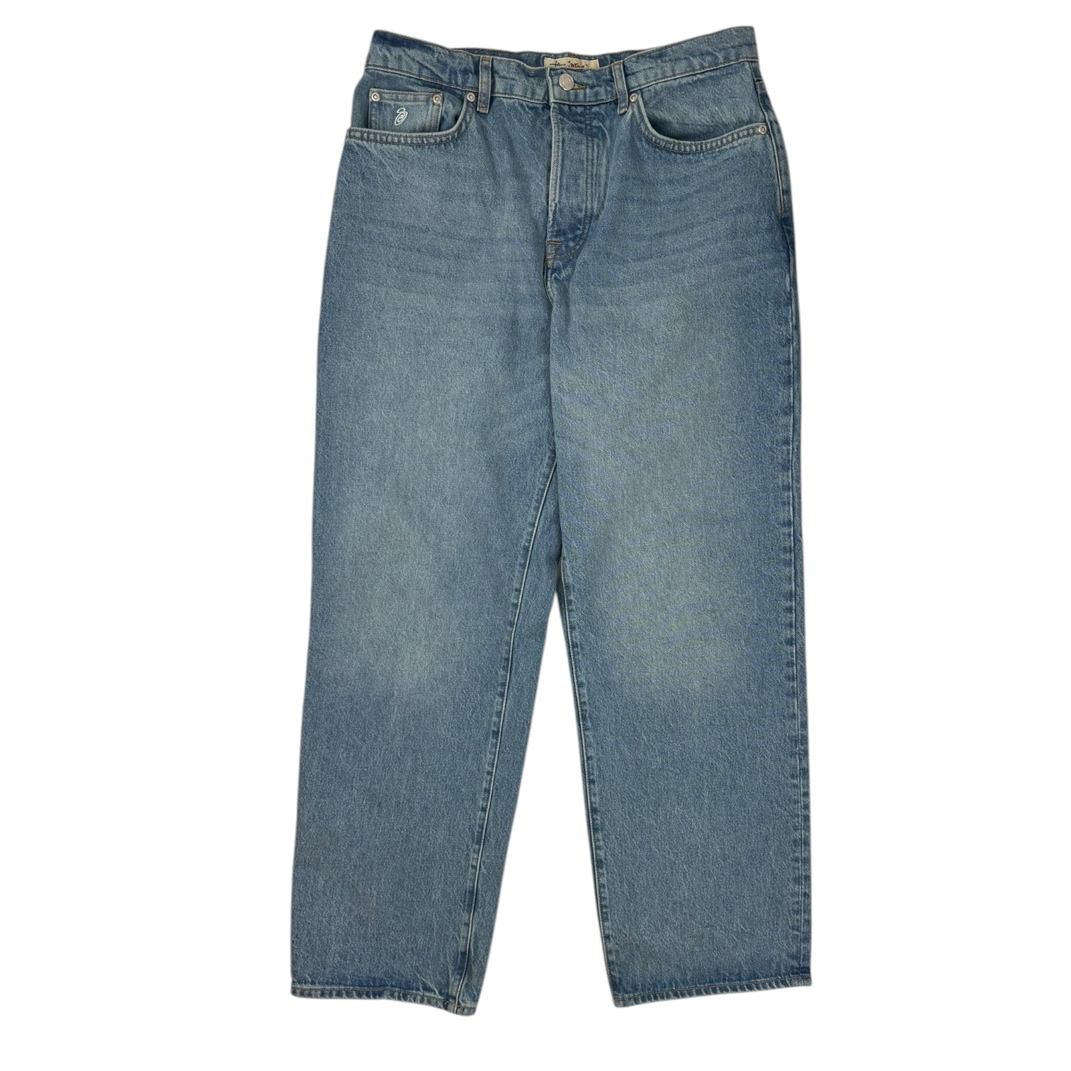 Stussy Big Ol’ Jeans Denim Washed Blue