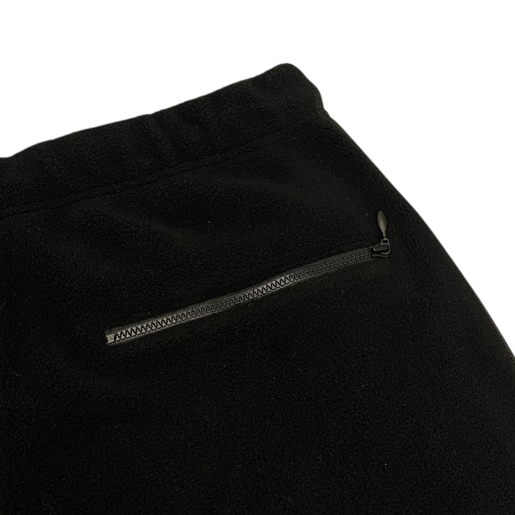 Needles x Uniqlo Fleece Wide Pants Black