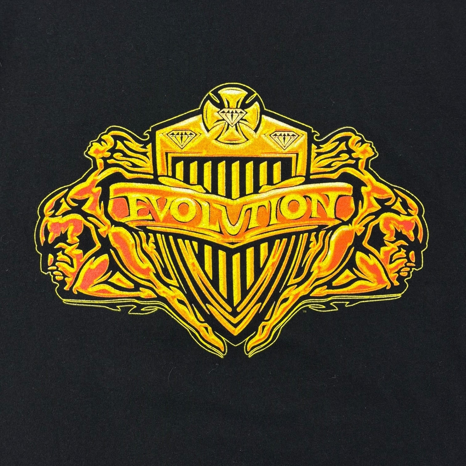 Vintage WWE Evolution ‘Paid, Laid, and Made’ T-Shirt Black