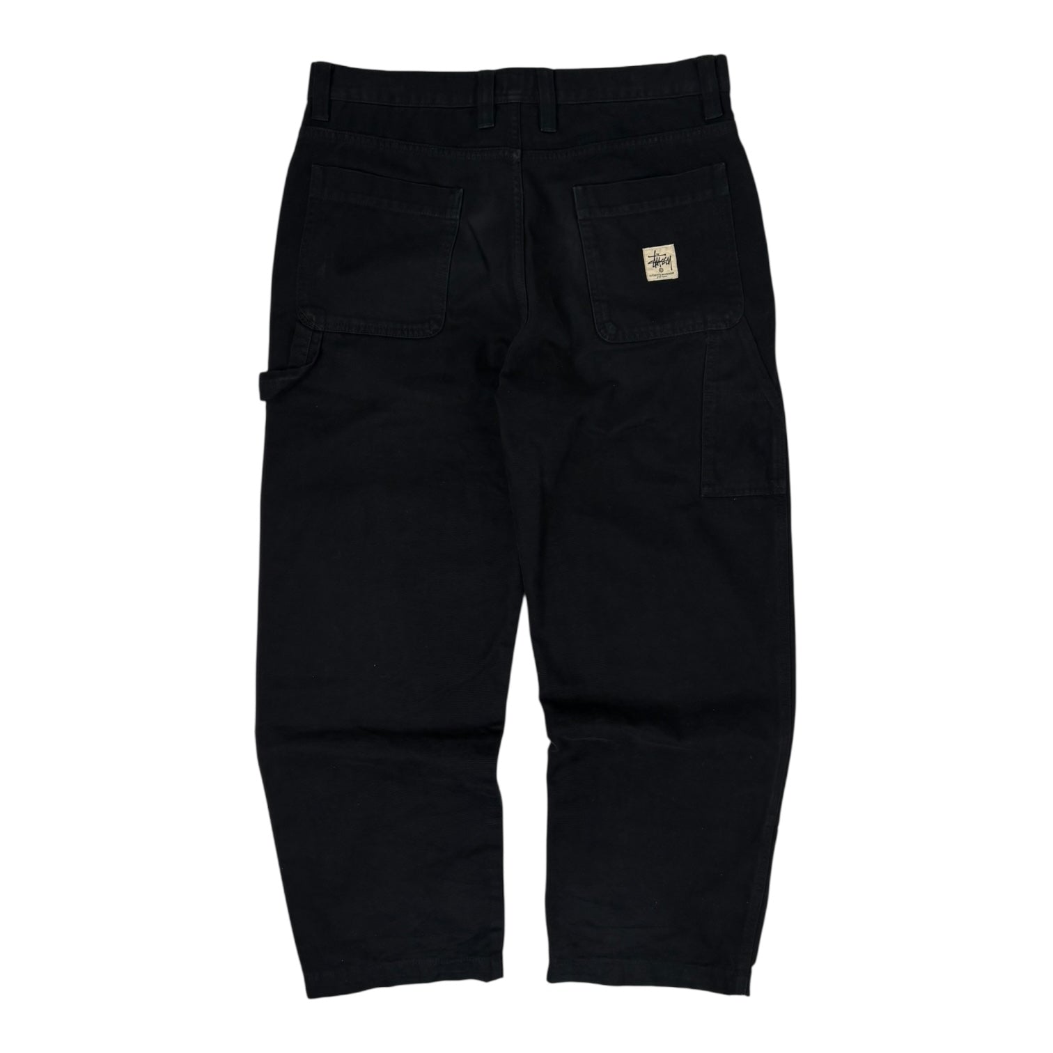 Stussy Canvas Work Pants Black