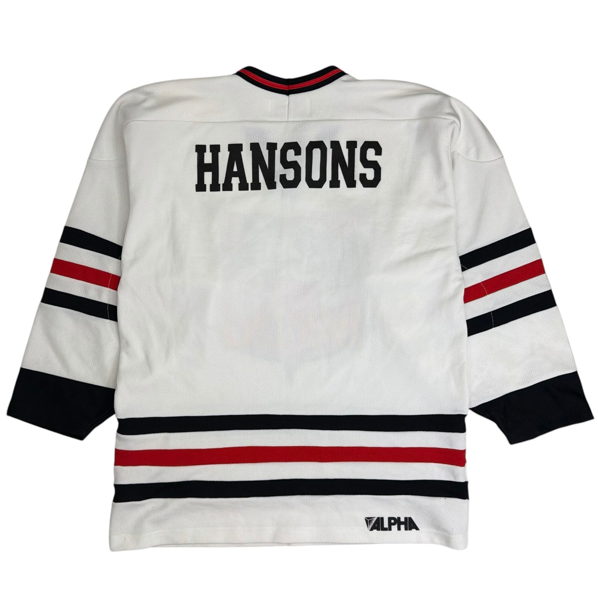 Vintage Hansons Brothers Hockey Jersey White