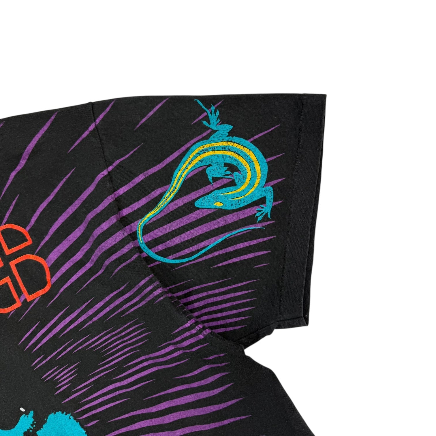 1990s The Doors Jim Morrison AOP Tee Black/Multicolour