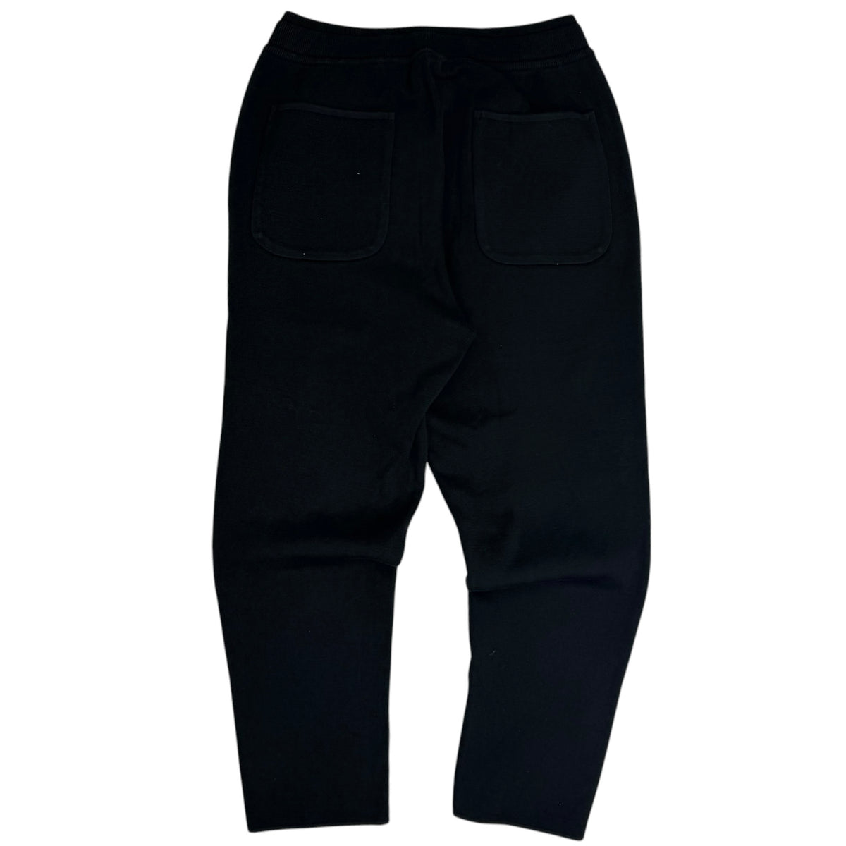 Issey Miyake Men Ribbed Sweatpants Black
