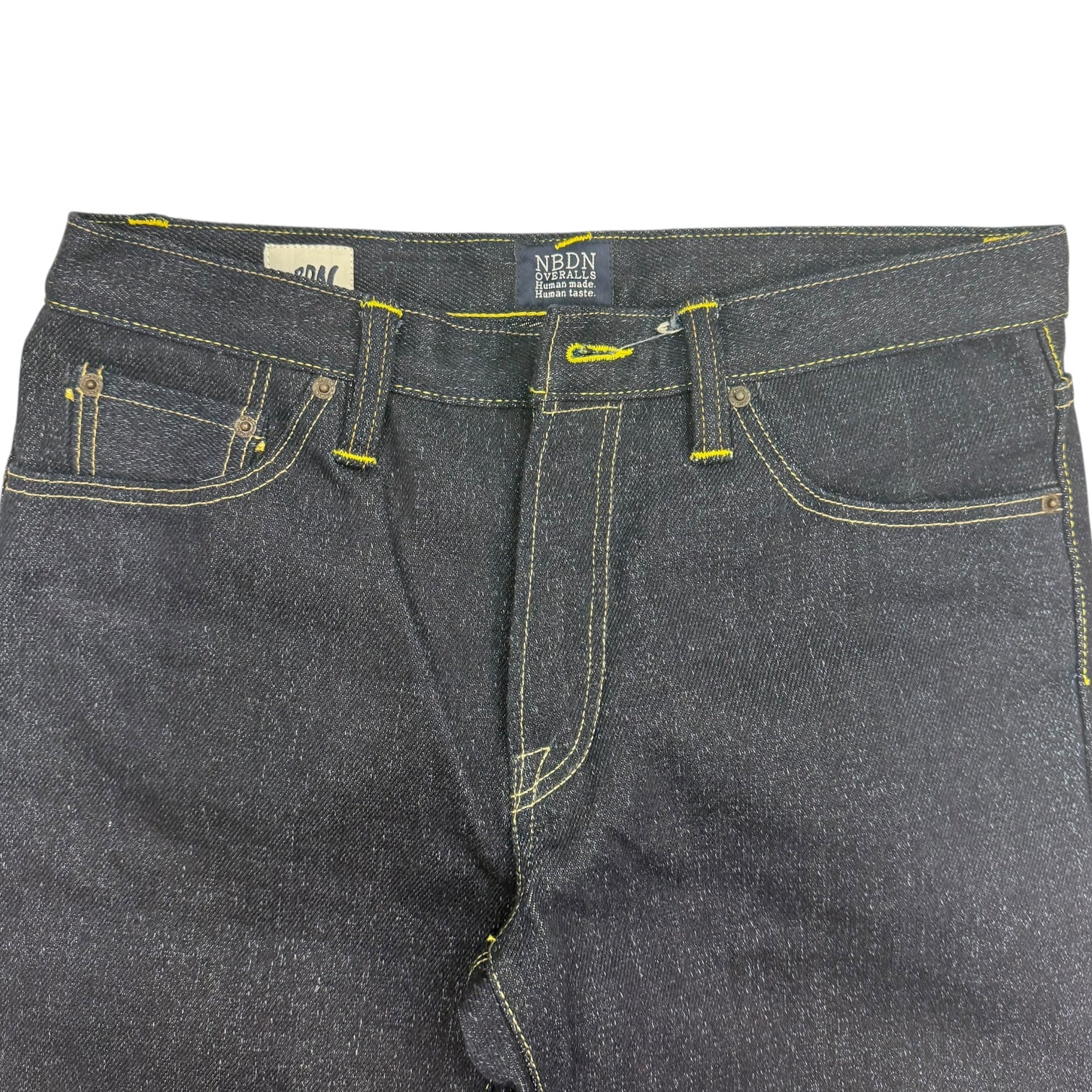 NBDN Golden Leviathan 25.6 OZ Heavy Selvedge Denim Pants Dark Wash