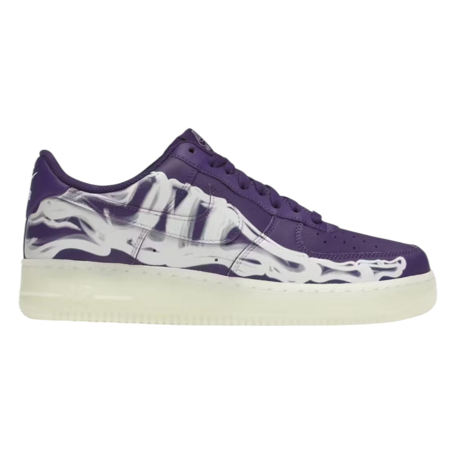 Nike Air Force 1 Low ‘07 QS Purple Skeleton Halloween (2021)
