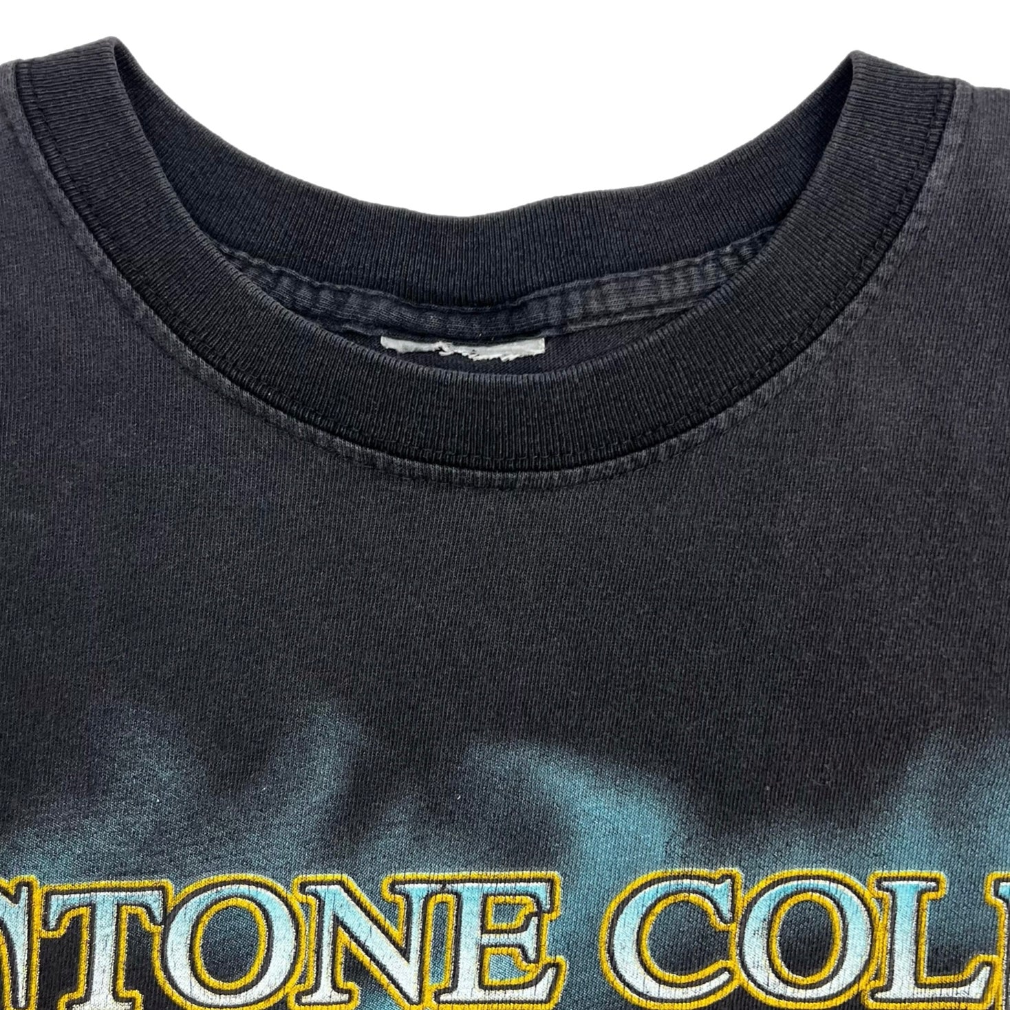 1999 Stone Cold 3:16 Smoking Skull Tee Black