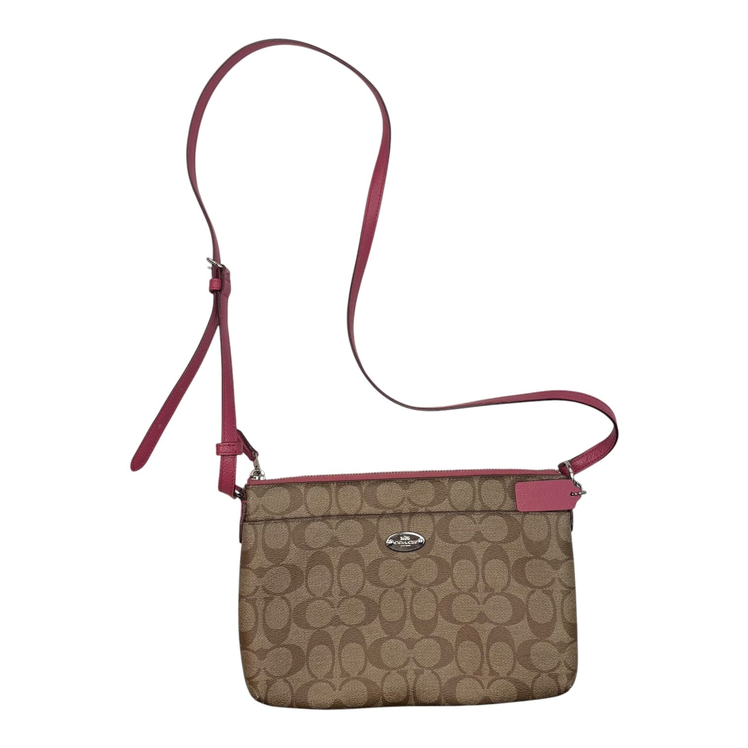 (W) Vintage Coach East/West Pop Crossbody Bag