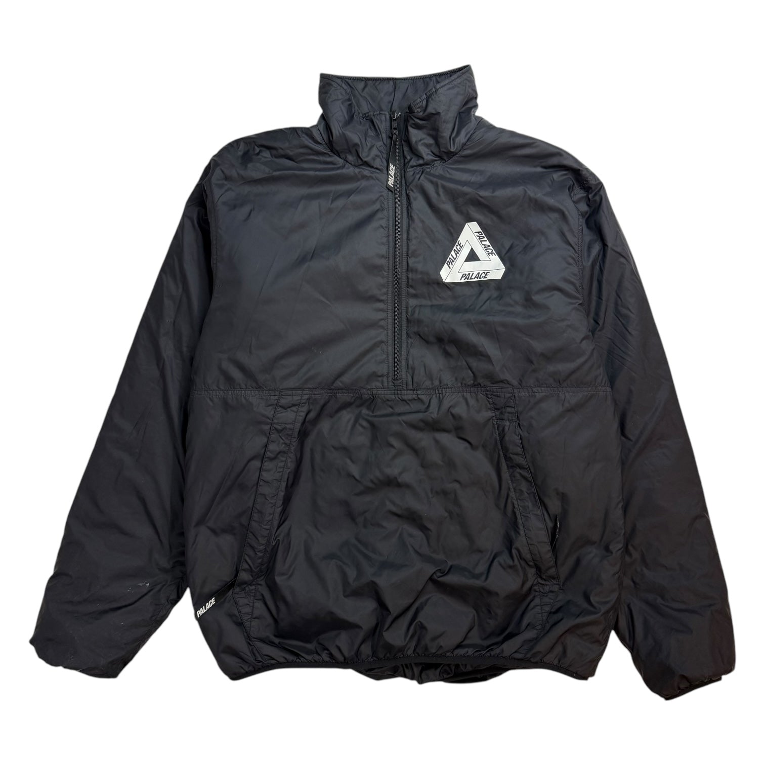 Palace Packable Half Zip Half Jacket Black