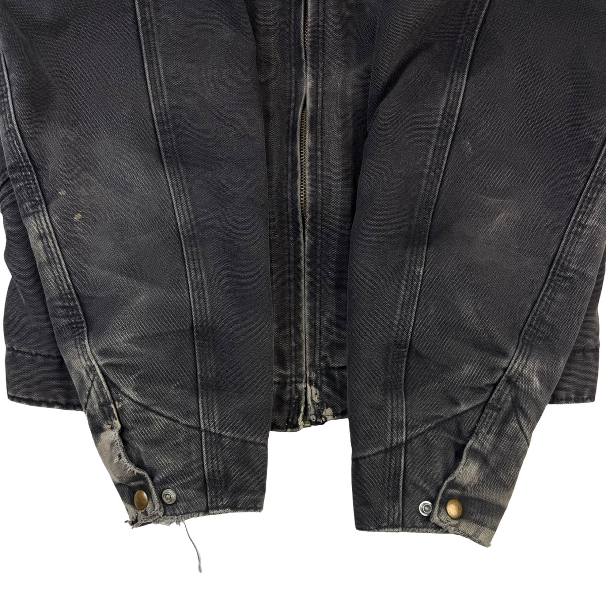 Vintage Carhartt J97 Detroit Faded Black