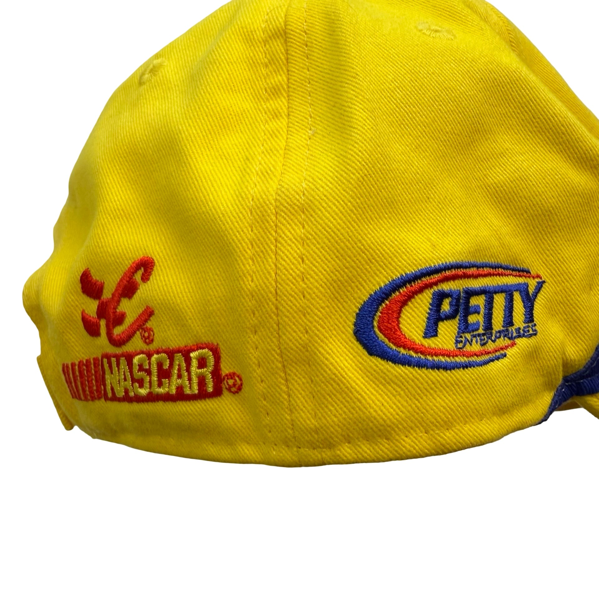 Vintage Chase Authentics Bobby Labonte NASCAR Cheerios Embroidered Hat Yellow