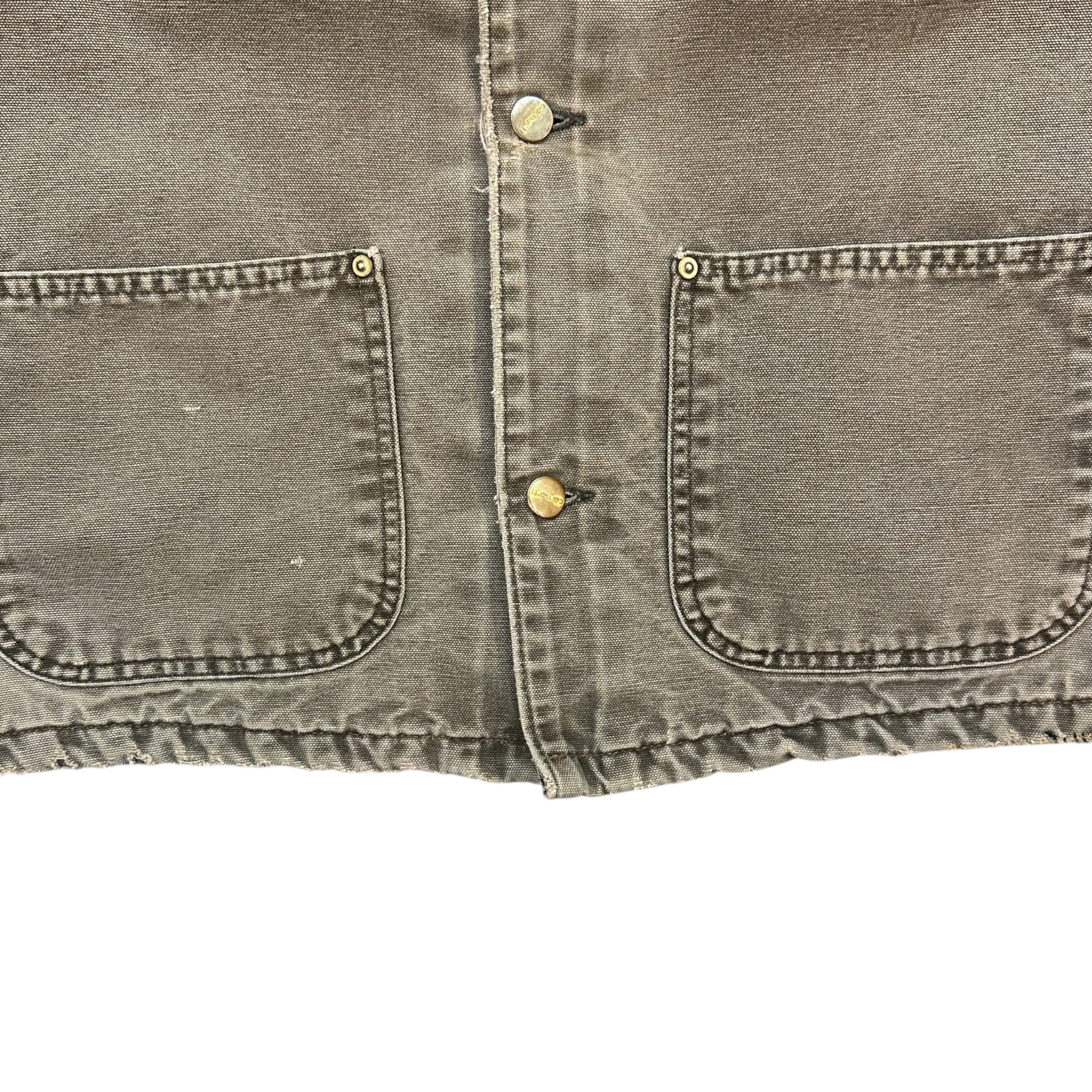 Vintage Carhartt Michigan Chore/Barn Jacket Brown