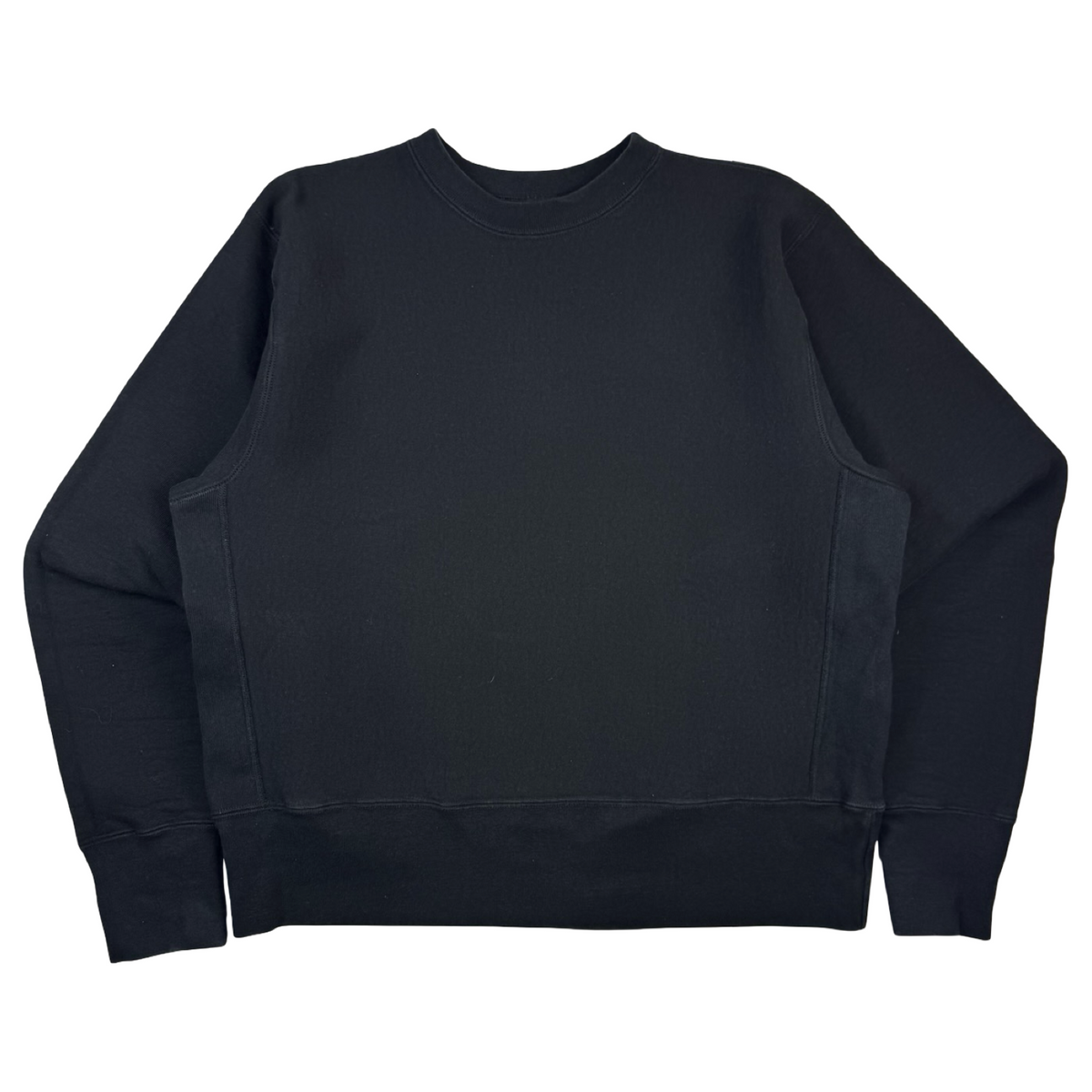 Camber Cross-Knit Crewneck Sweatshirt Black