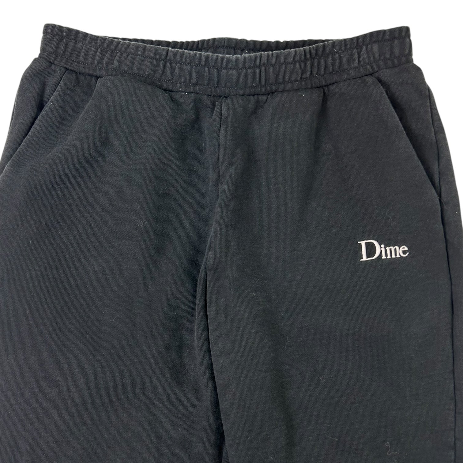 Dime Classic Small Logo Sweatpants Black