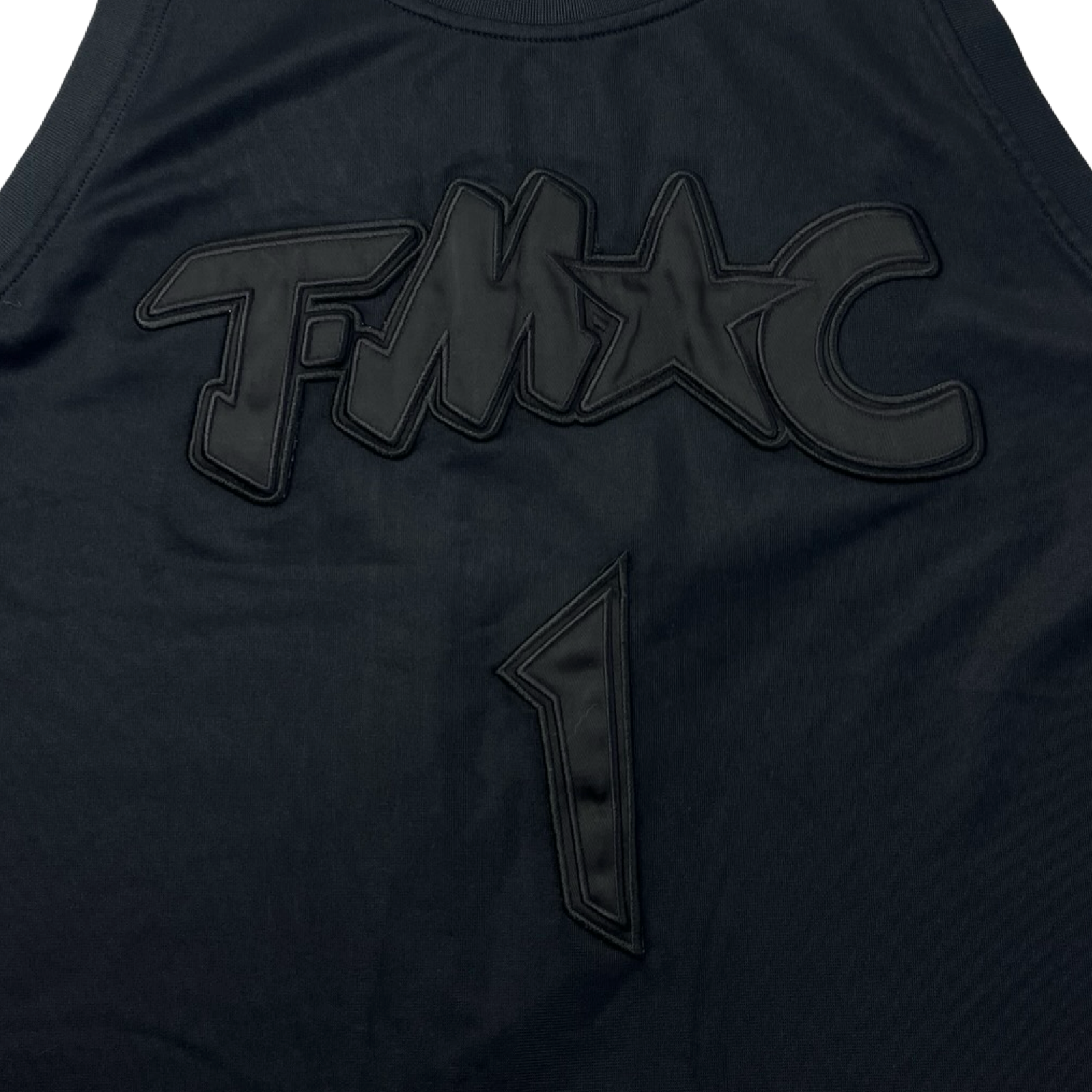Vintage Adidas Orlando Magic Tracy McGrady Black Out NBA Jersey