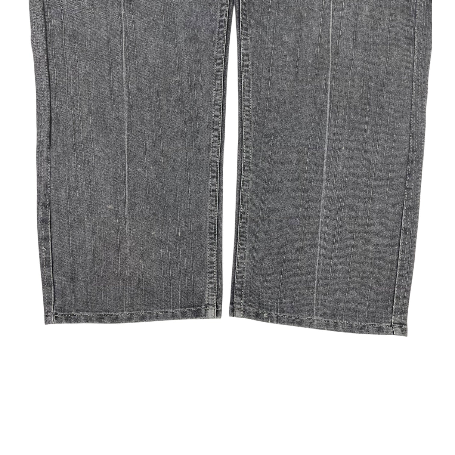 (W) Vintage Y2K Enyce Baggy Denim Jean Dark Grey