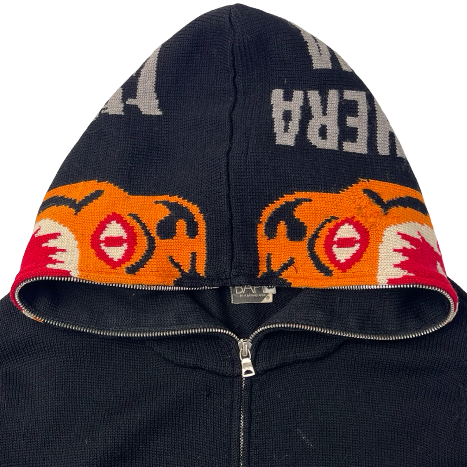 BAPE Tiger Full Zip Knit Hoodie