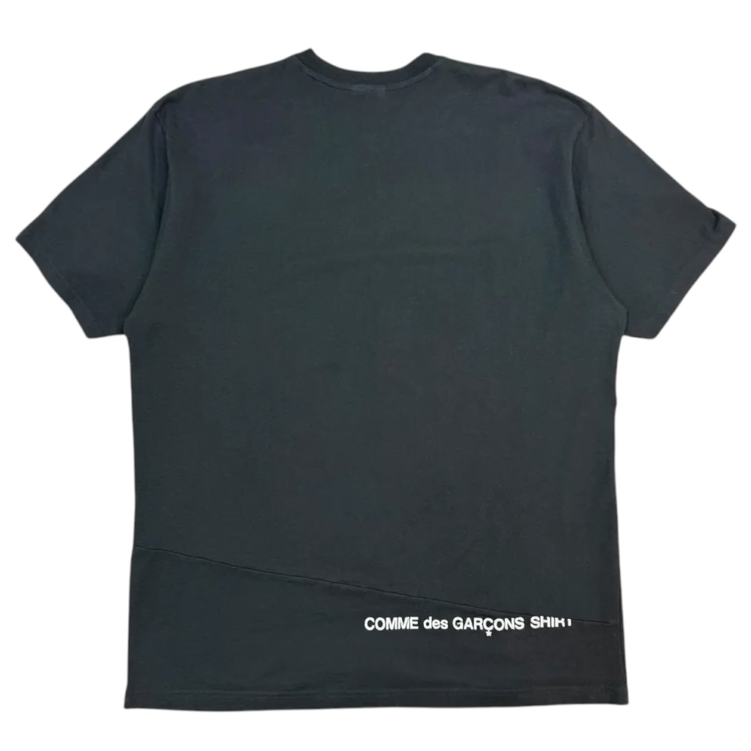 Supreme Comme Des Garçons Split Box Logo Tee Black