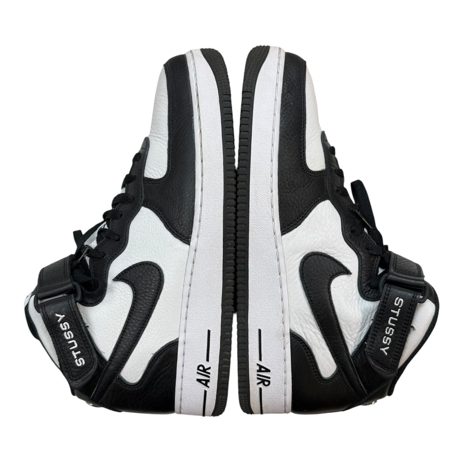 Nike Air Force 1 Mid Stussy Light Bone Black (Used)