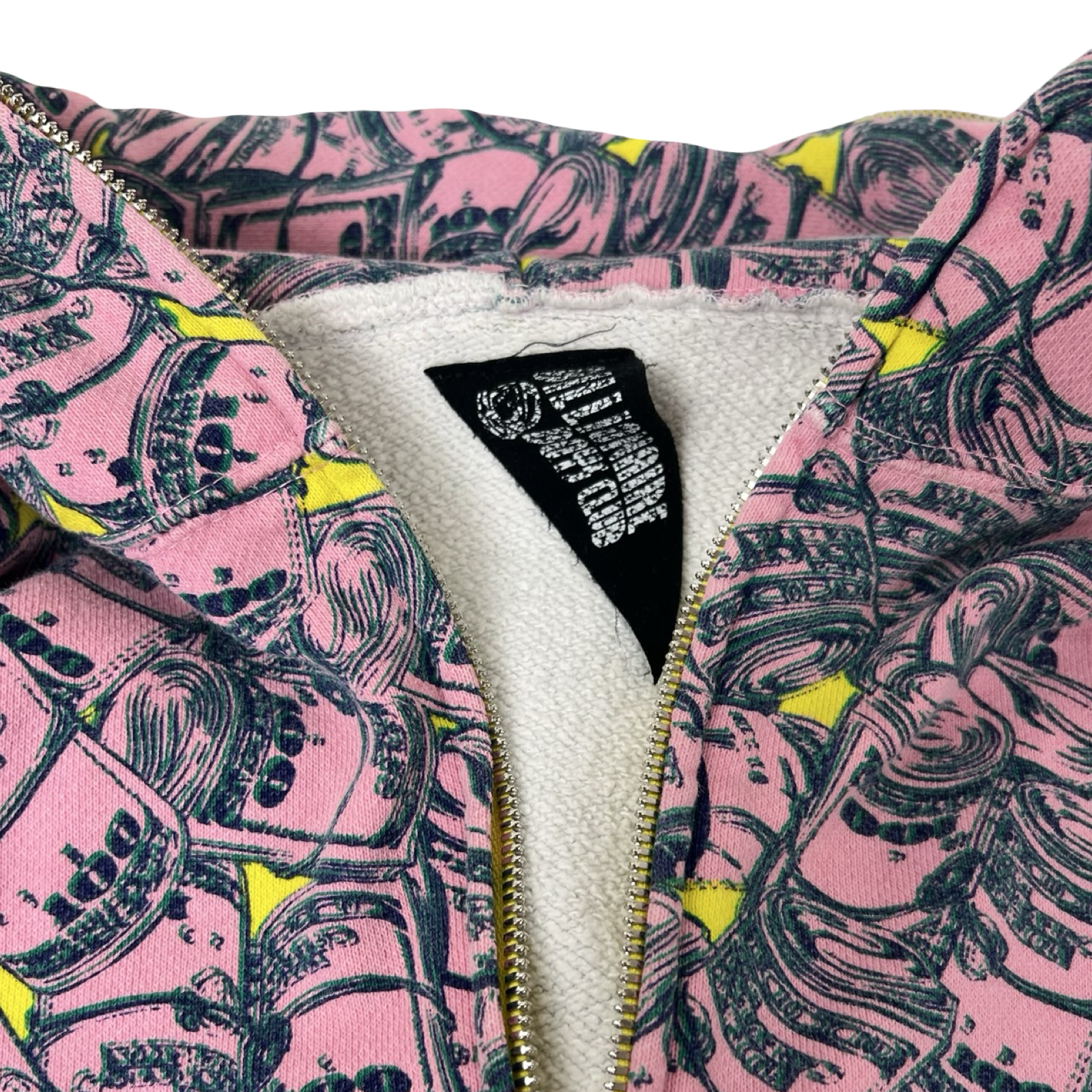 Vintage Billionaire Boys Club Money Roll All Over Print Full Zip Hoodie