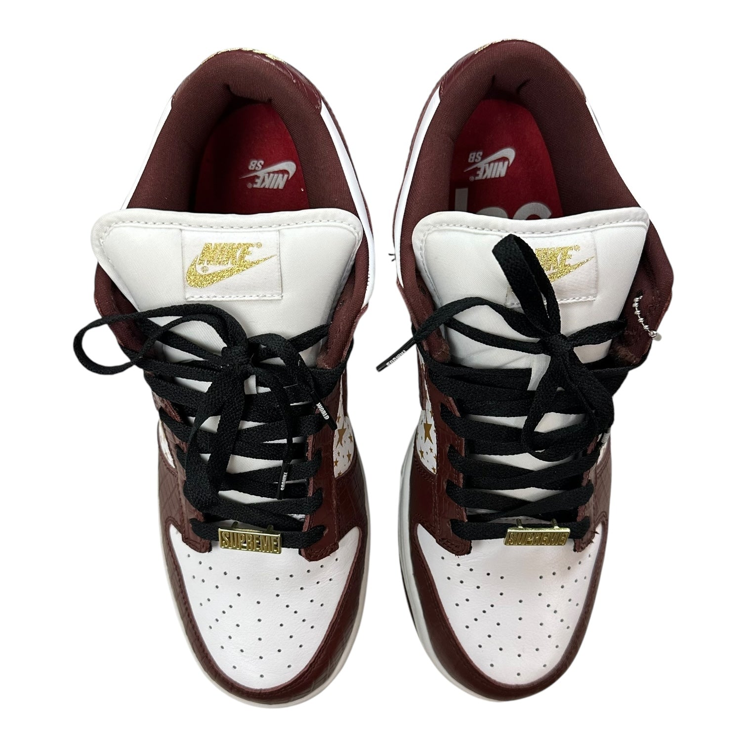 Nike SB Dunk Low Supreme Stars Barkroot Brown (2021) (Used)