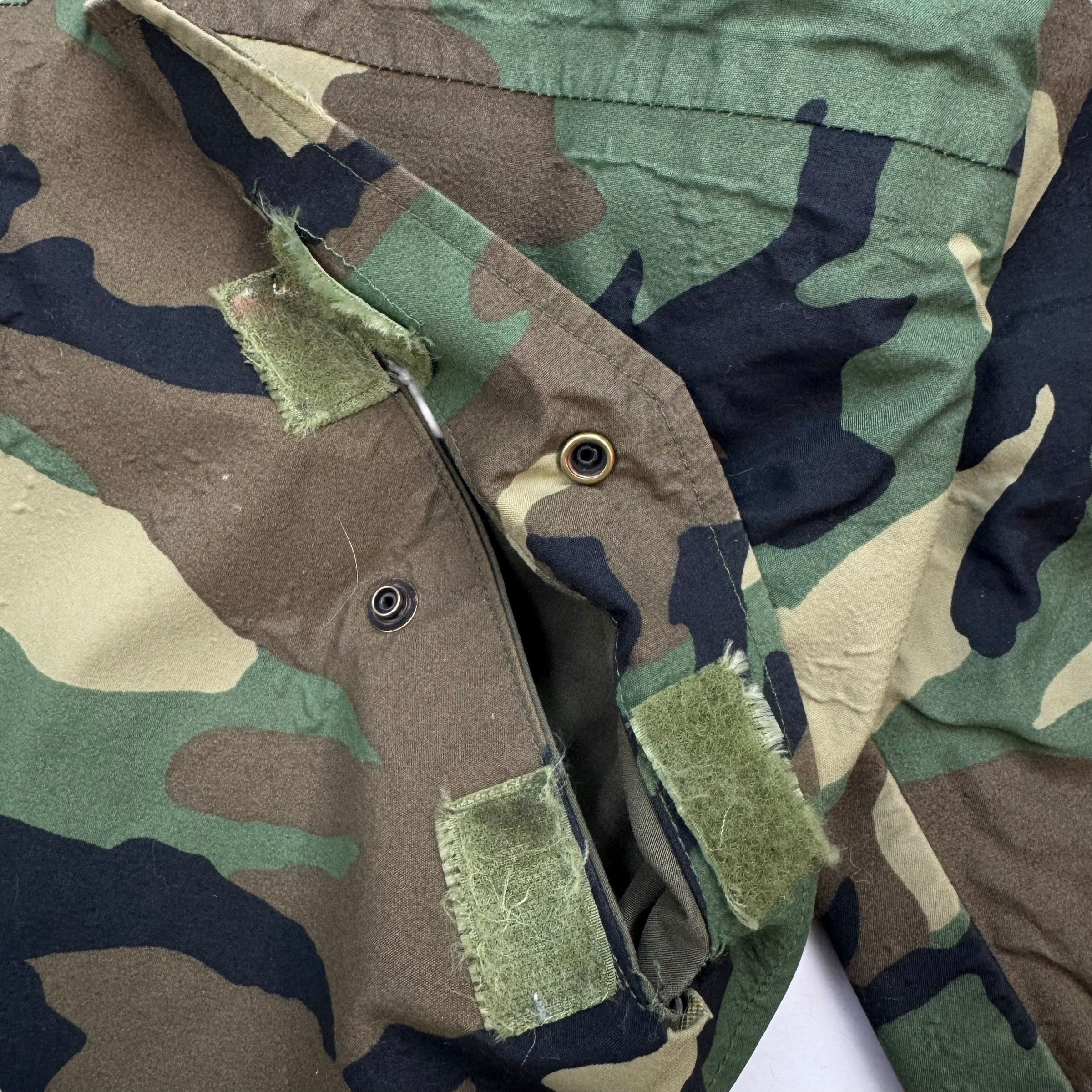 Vintage Military Parka Camo Jacket