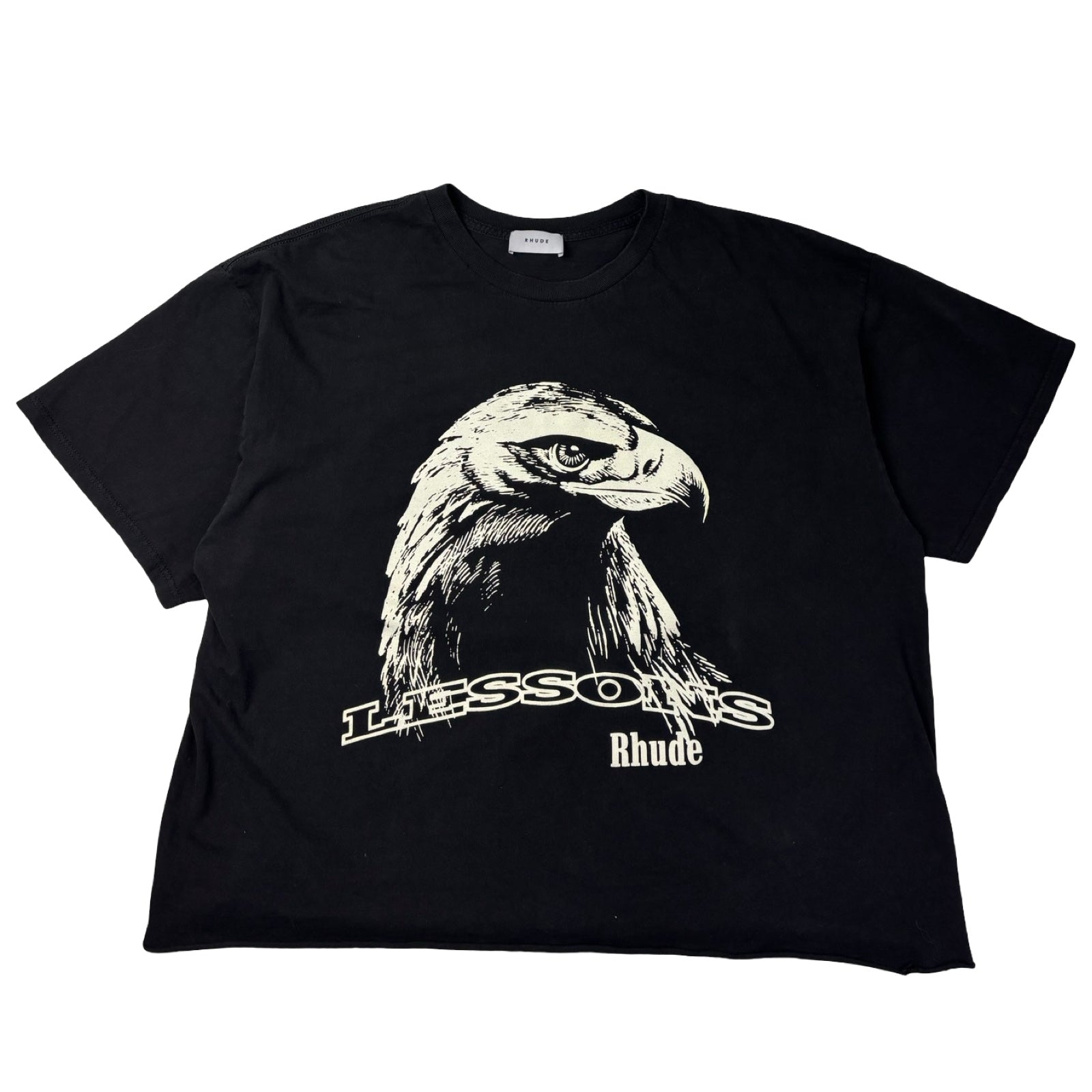 Rhude x Lessons Eagle Tee Black