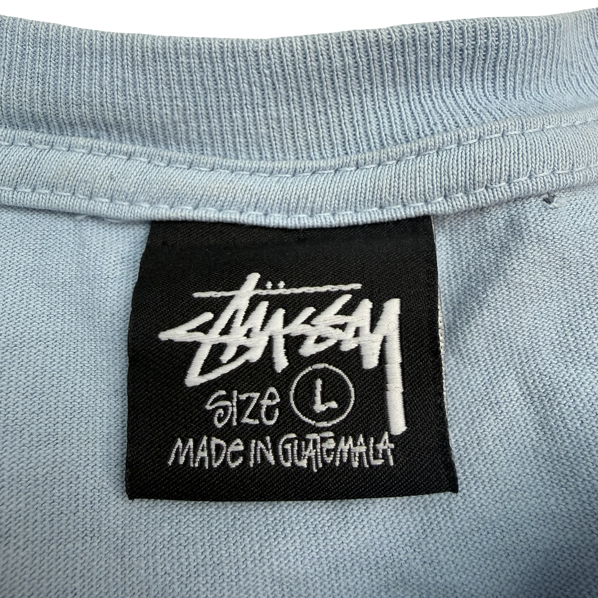 Stussy Laguna USA Pigment Dyed Tee Sky Blue