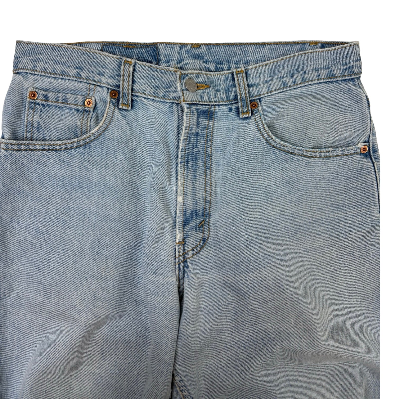 Vintage Levi’s Distressed Light Wash Denim