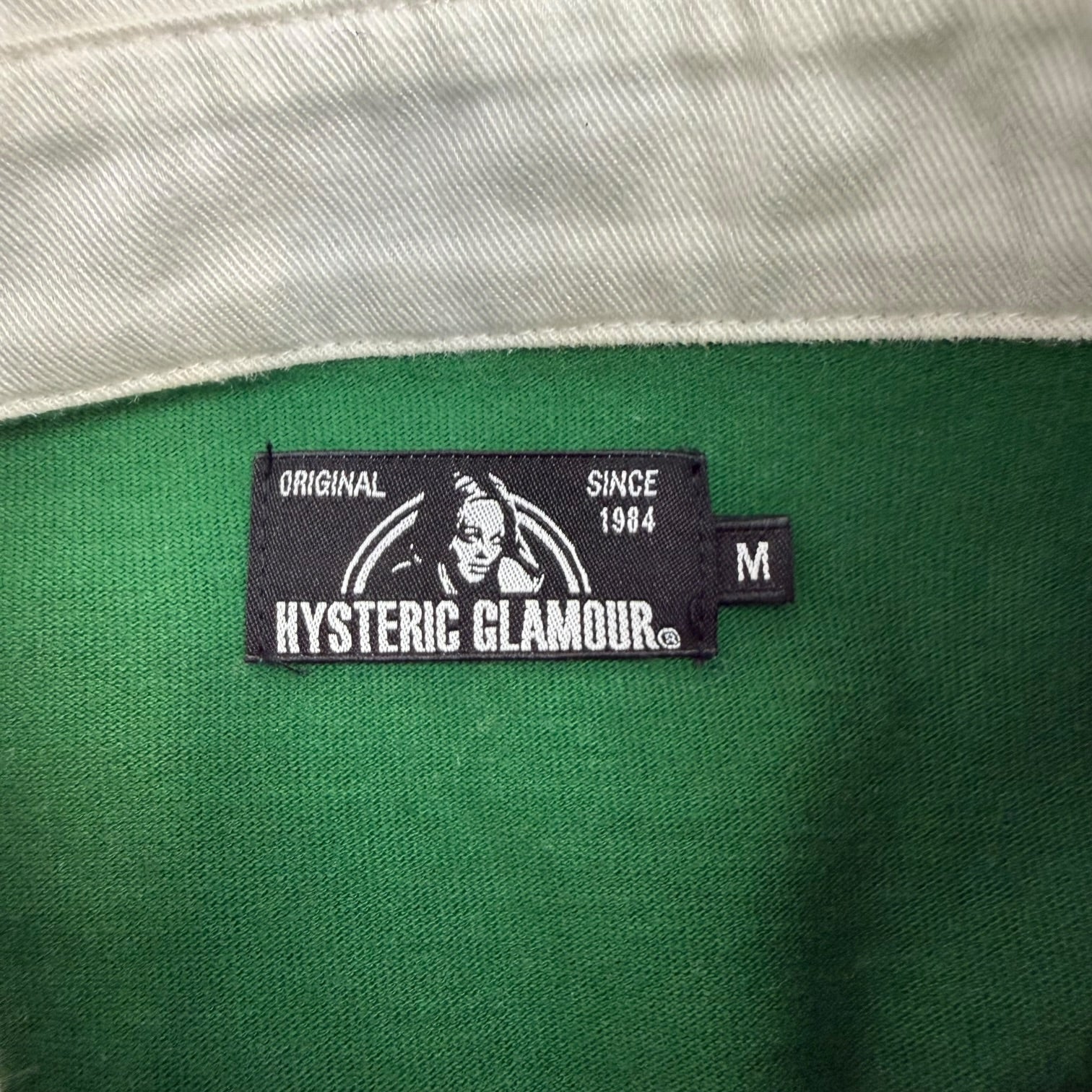 Hysteric Glamour HYS Rugby Polo Green