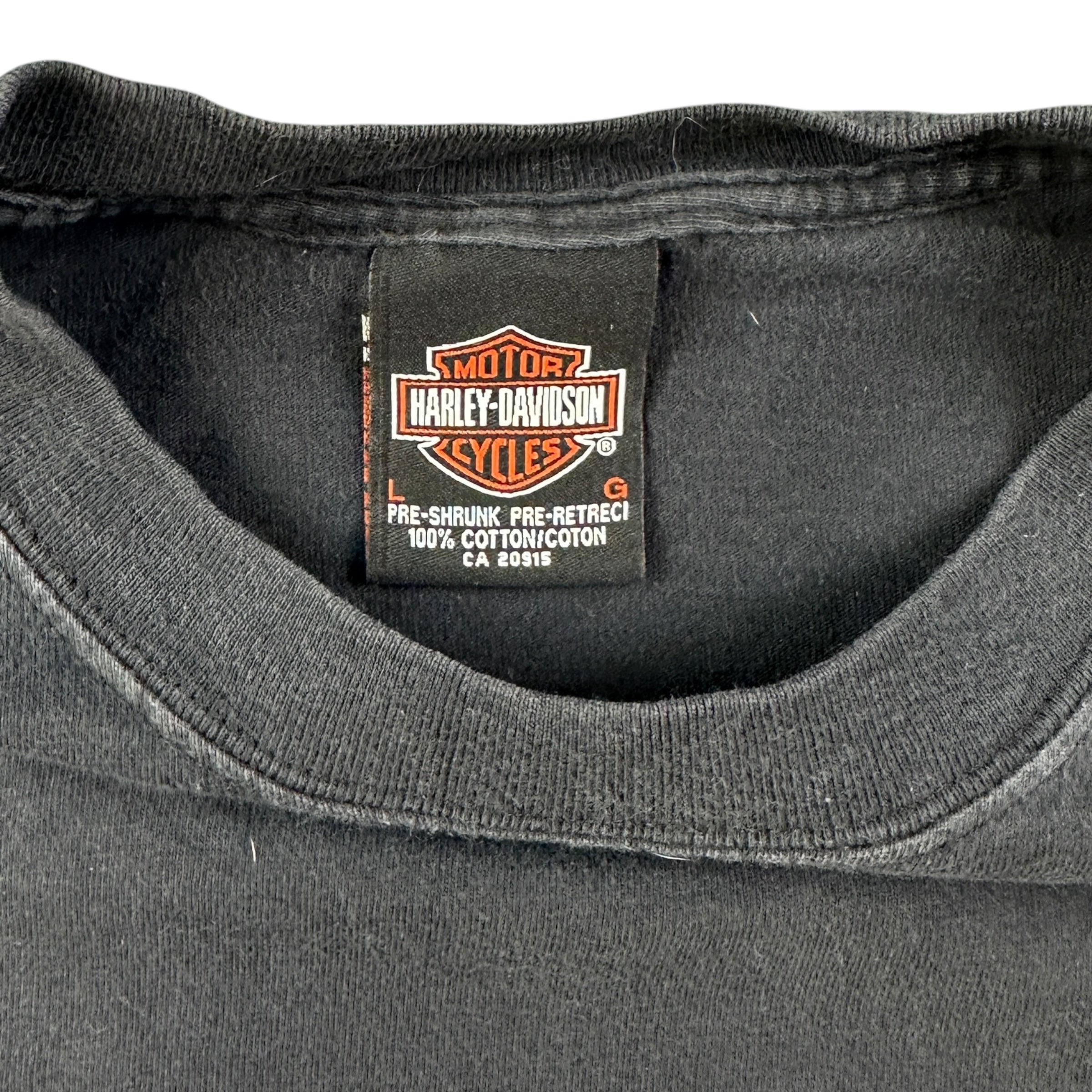 2002 Harley Davidson Of Kelowna L/S Tee Black