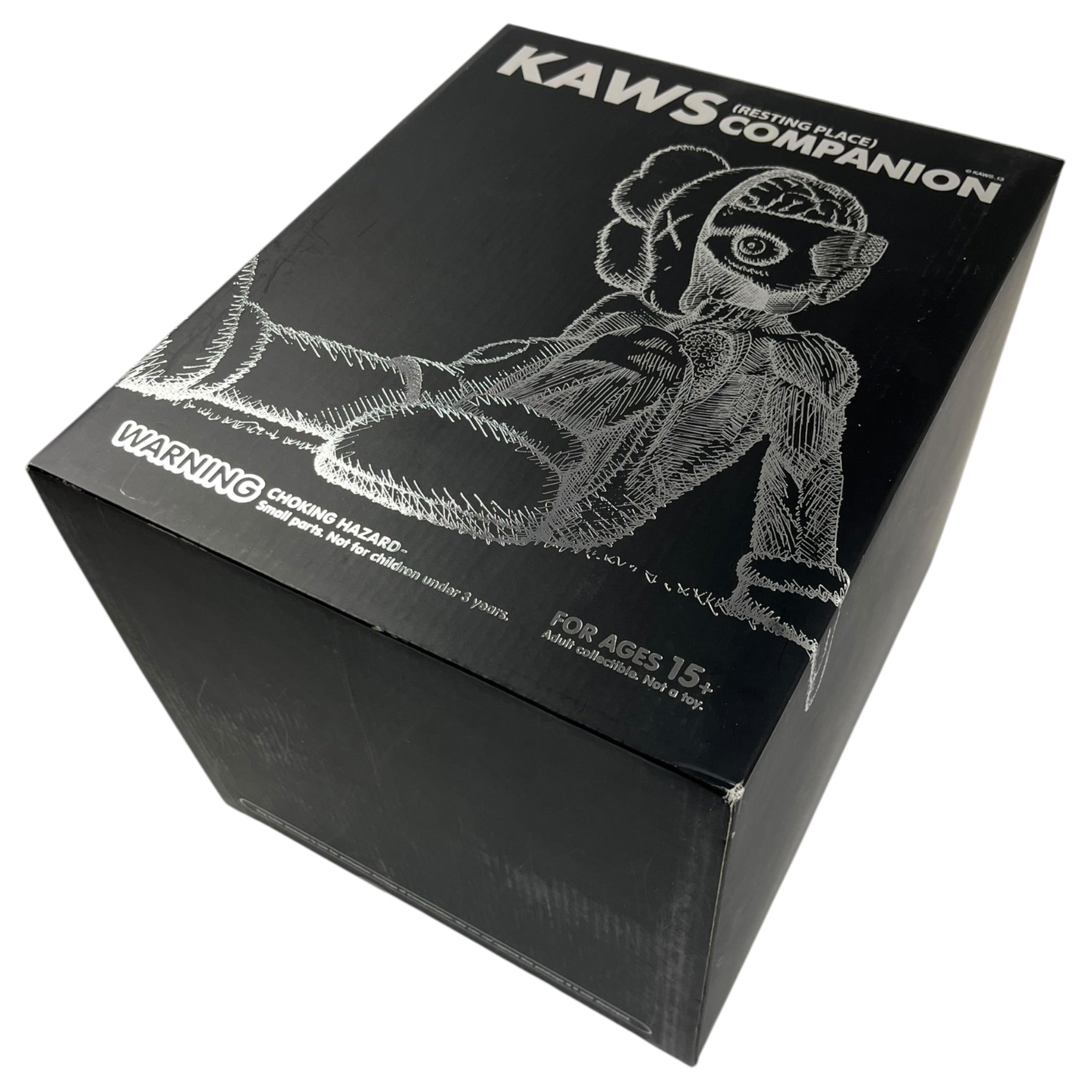 KAWS Resting Place Vinyl Figure Black