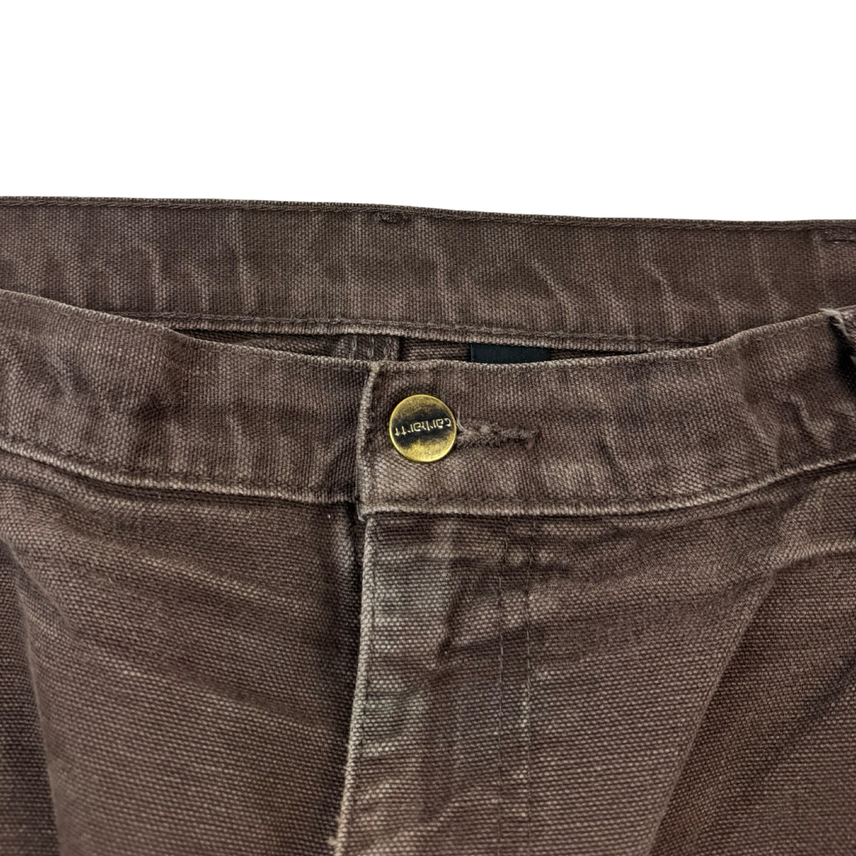 Vintage Carhartt Double Knee Bottoms Faded Chocolate