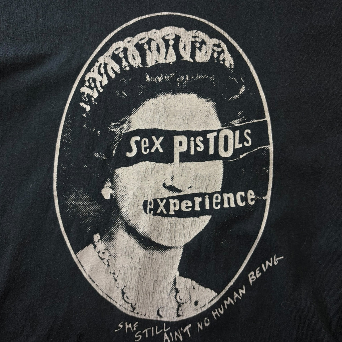 Vintage Sex Pistols God Save The Queen T-Shirt Black