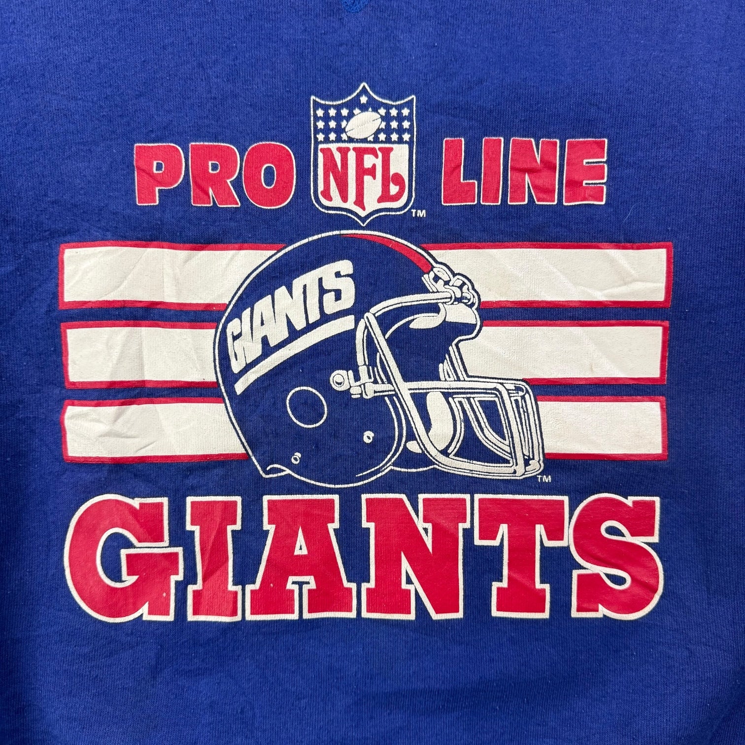 Vintage NFL Pro Line New York Giants Crewneck Blue