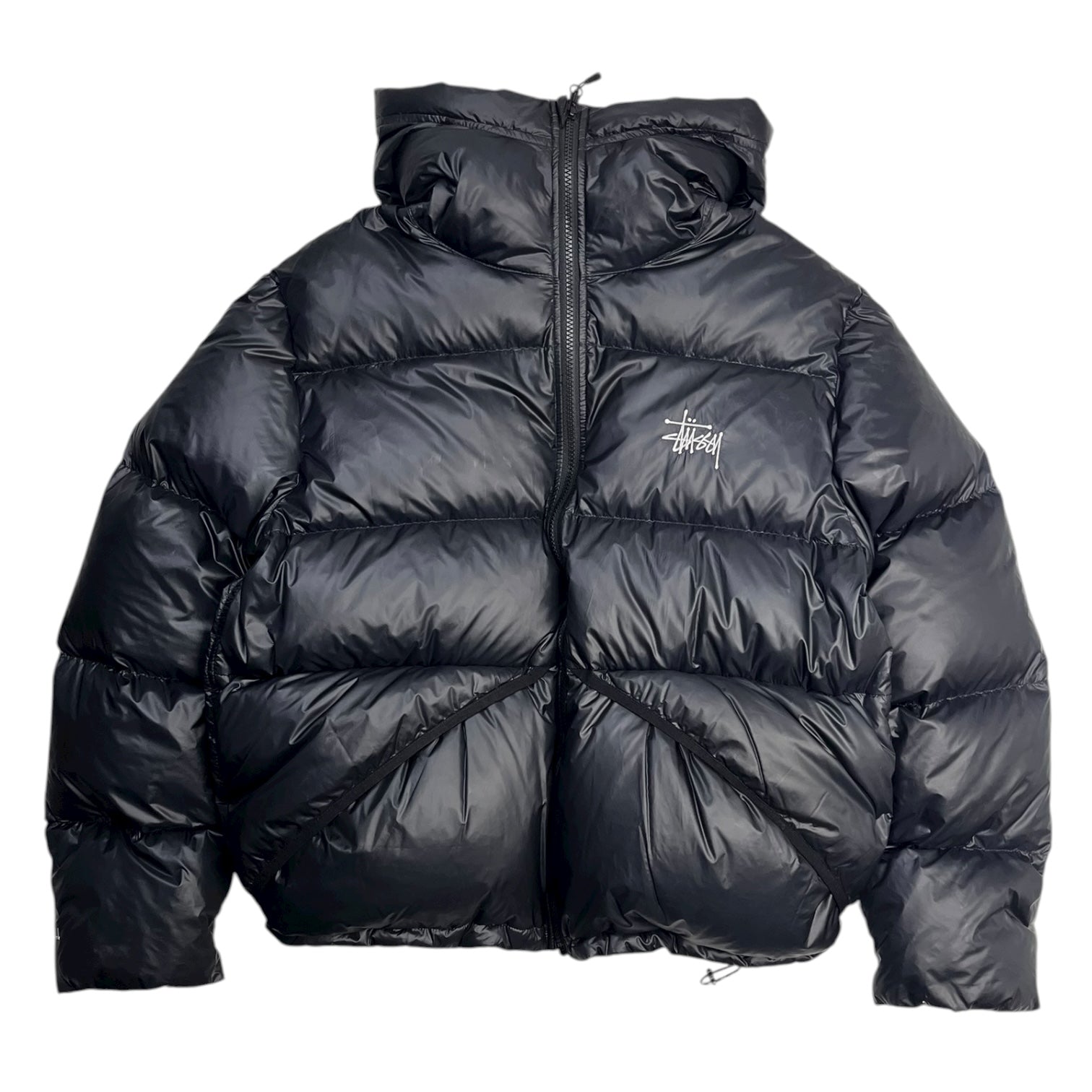 Stüssy Micro Ripstop Down Parka Phantom Black