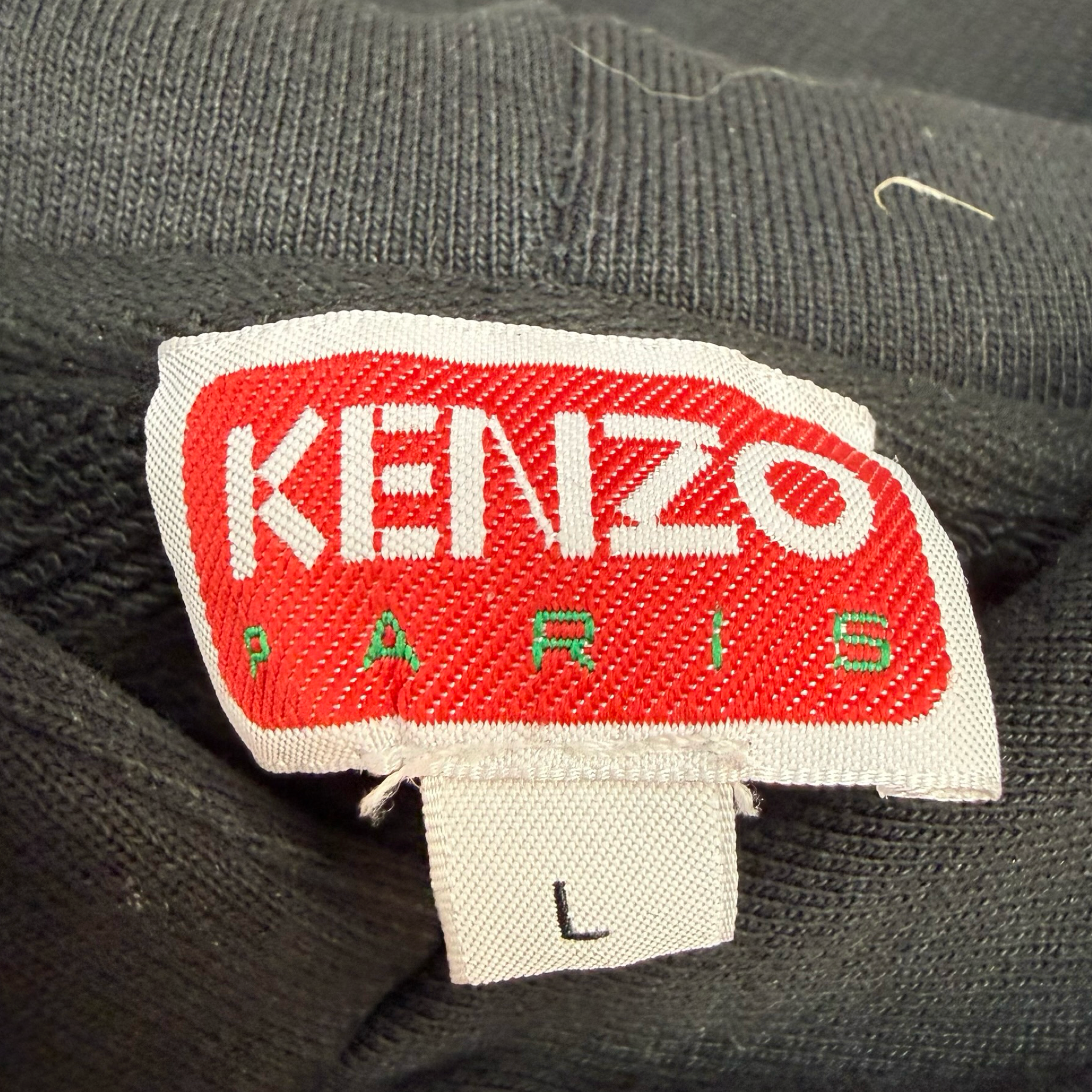 Kenzo Boke Flower Hoodie Black