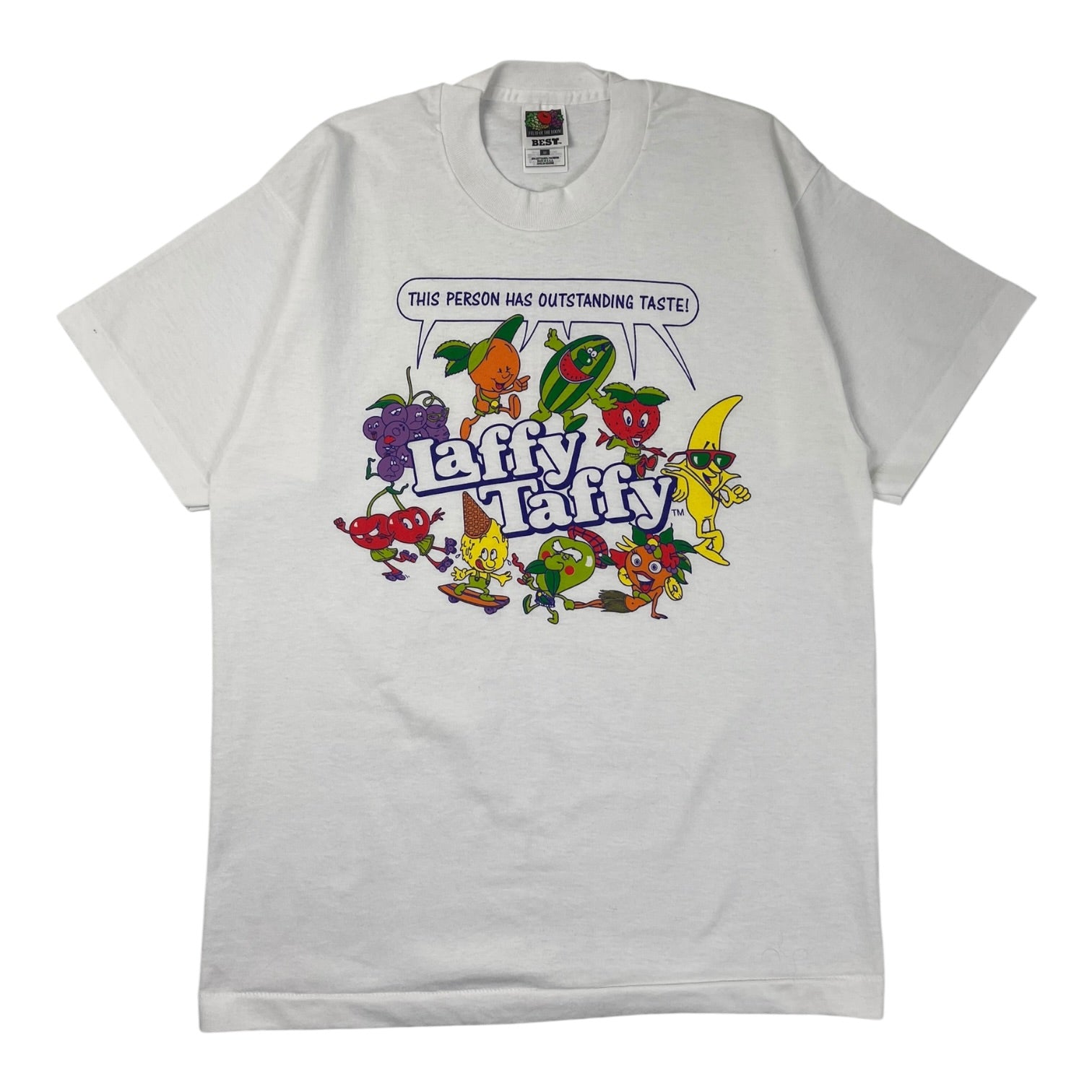 Vintage Laffy Taffy Promo T-Shirt White