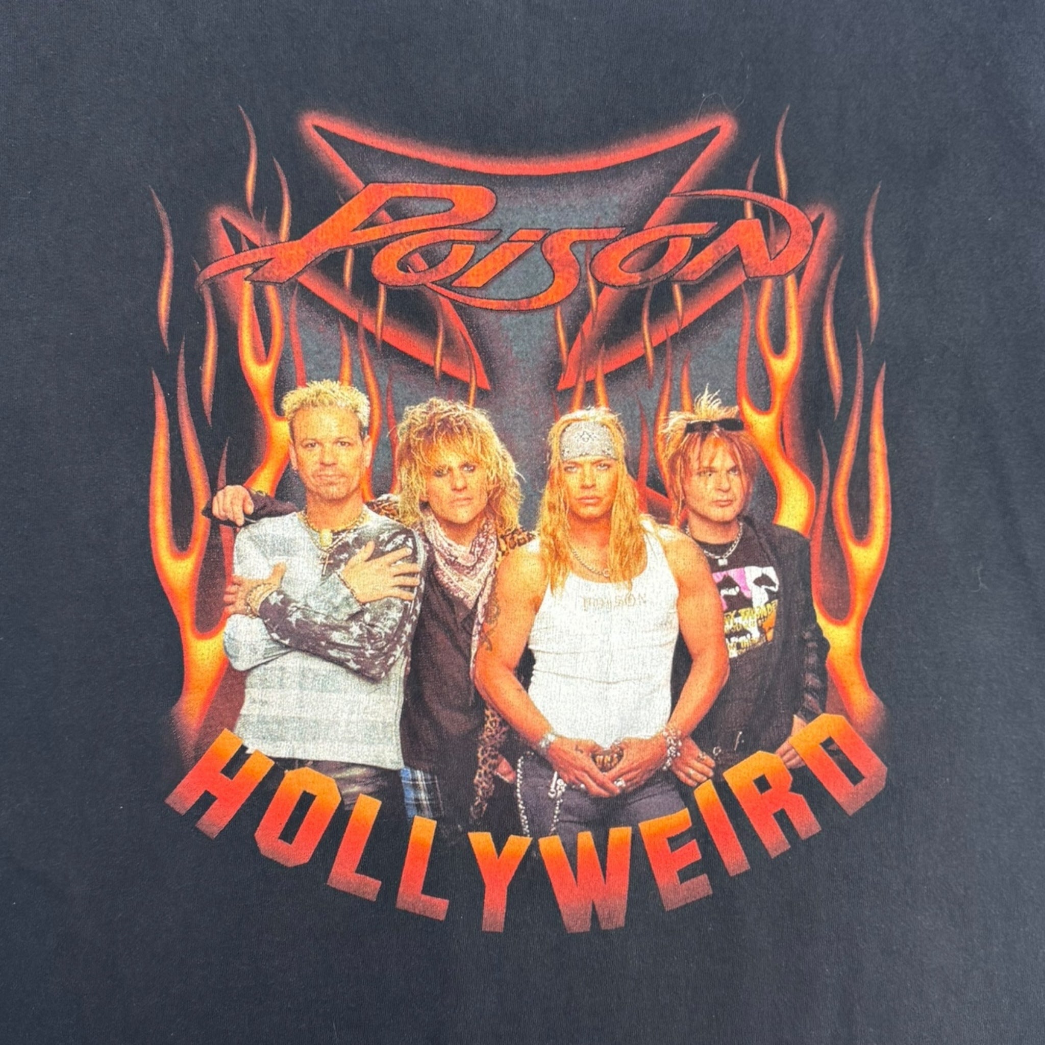 2002 Poison “Hollyweird” World Tour T-Shirt