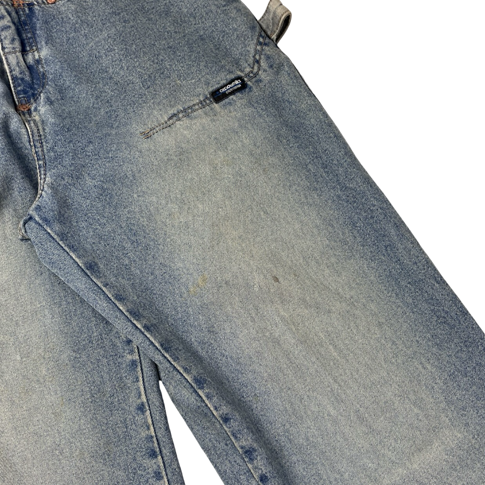 Vintage Y2K Akademiks Utility Jean Pant Light Washed