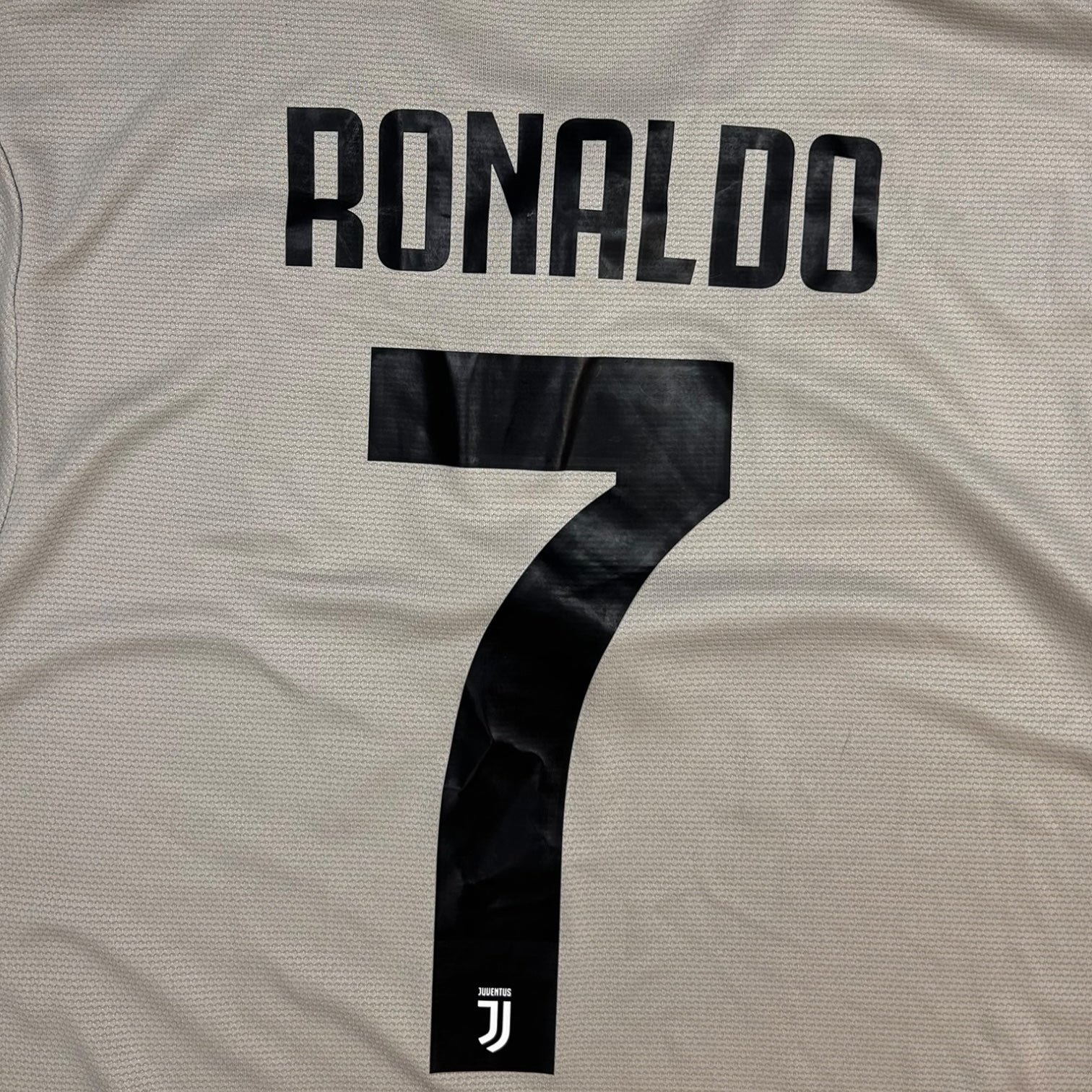 Adidas Juventus Cristiano Ronaldo Away Jersey Grey/Black