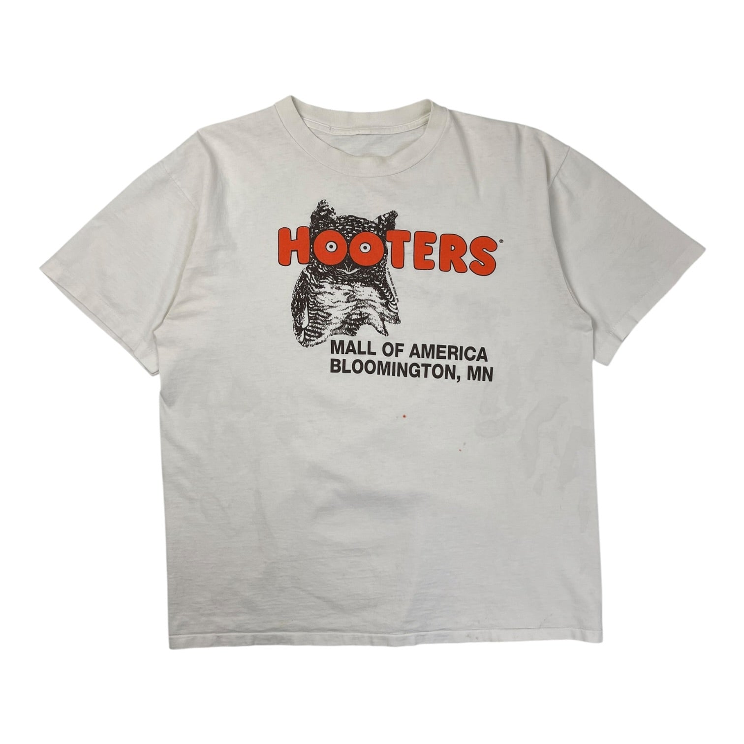 1995 Hooters Mall of America T-Shirt White